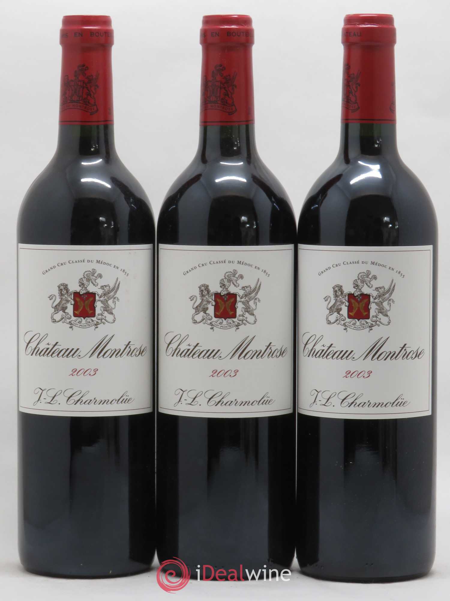 Château Montrose 2ème Grand Cru Classé 2003 - Lot de 6 bouteilles - 3