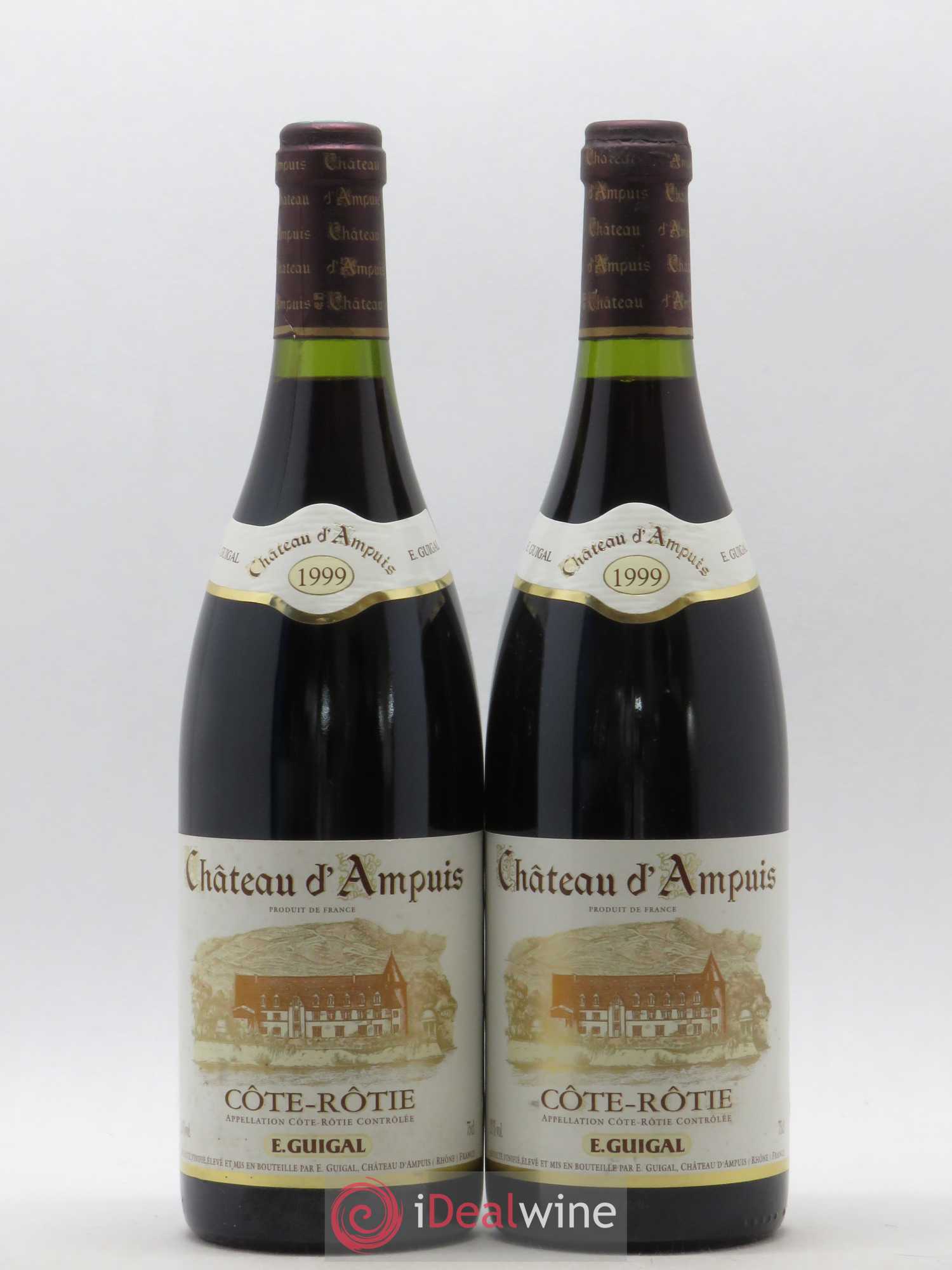 Côte-Rôtie Château d'Ampuis Guigal 1999 - Lot de 2 bouteilles - 0