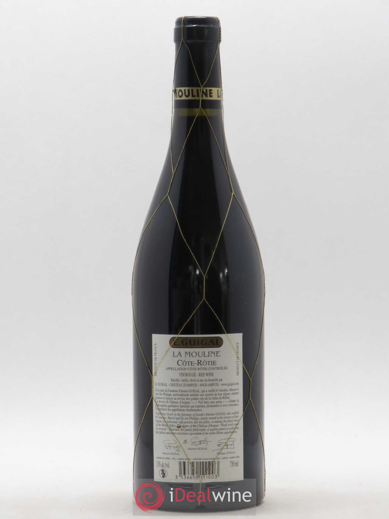 Côte-Rôtie La Mouline Guigal 2004 - Lot de 1 bouteille - 1
