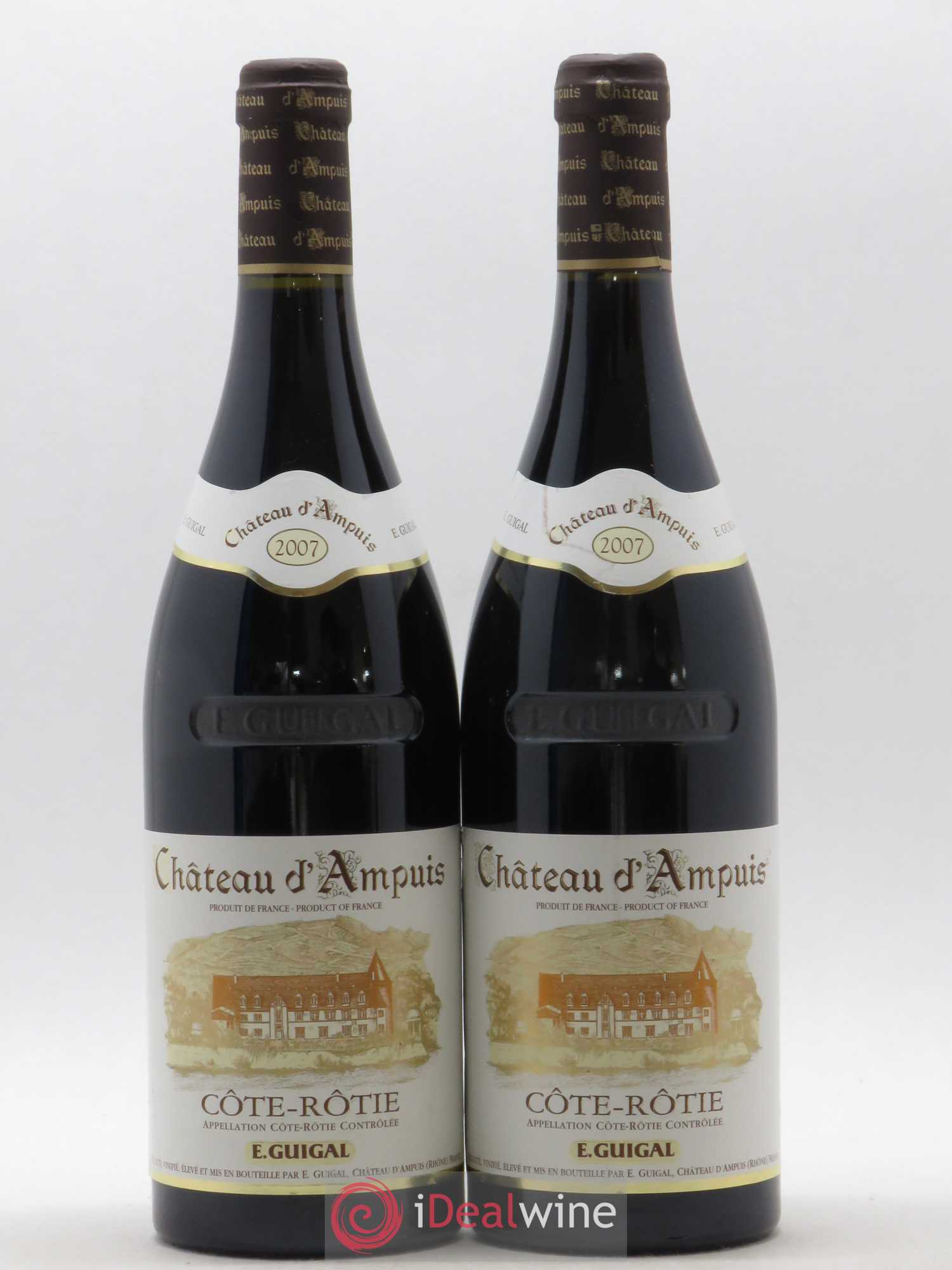 Côte-Rôtie Château d'Ampuis Guigal 2007 - Lot de 2 bouteilles - 0