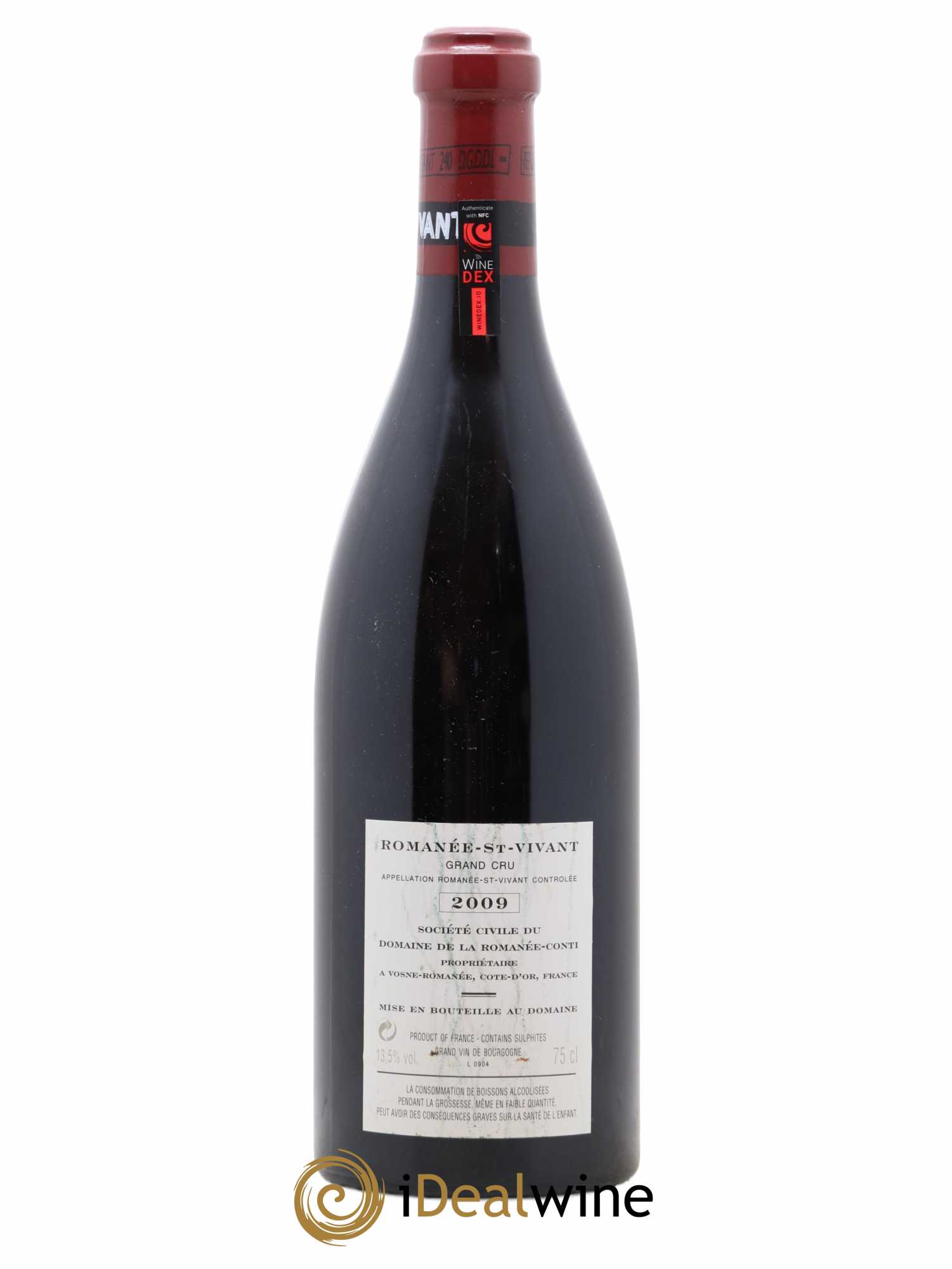Romanée-Saint-Vivant Grand Cru Domaine de la Romanée-Conti 2009 - Lot de 1 bouteille - 1