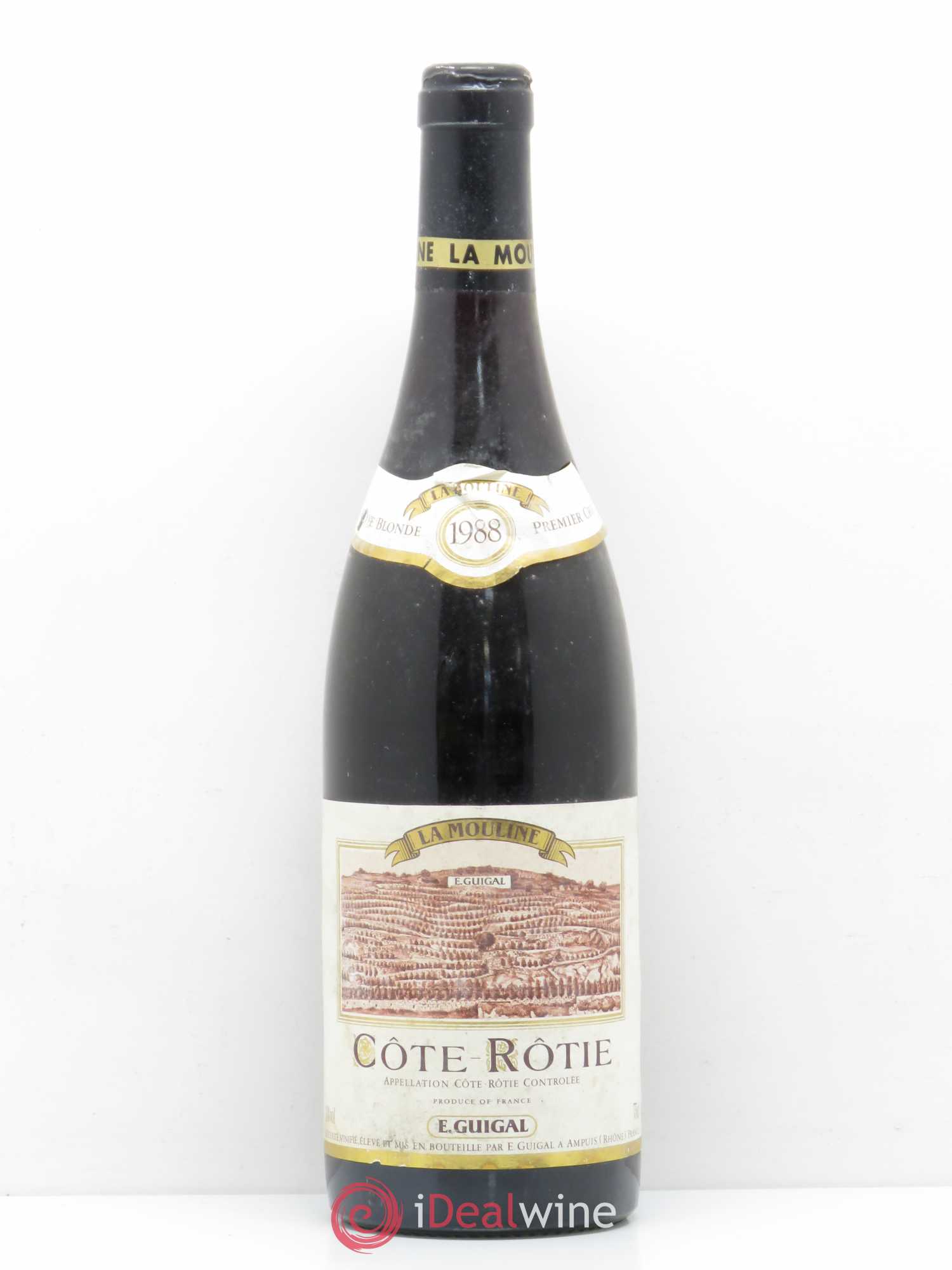 Côte-Rôtie La Mouline Guigal 1988 - Lot de 1 bouteille - 0