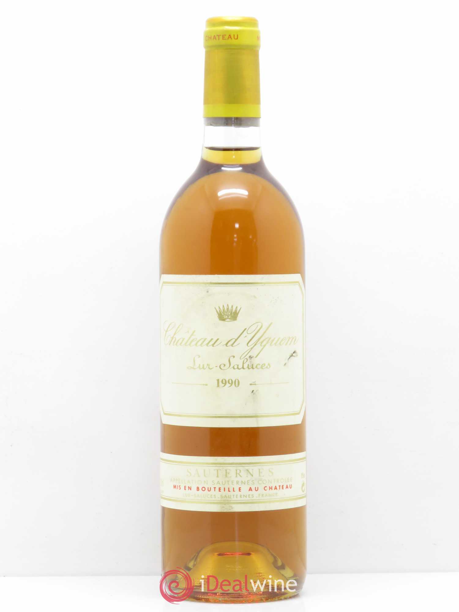 Château d' Yquem 1er Cru Classé Supérieur 1990 - Lotto di 1 bottiglia - 0