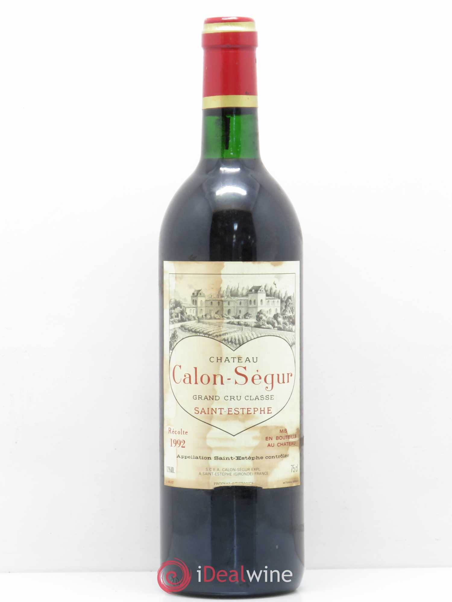 Château Calon Ségur 3ème Grand Cru Classé 1992 - Lot de 1 bouteille - 0