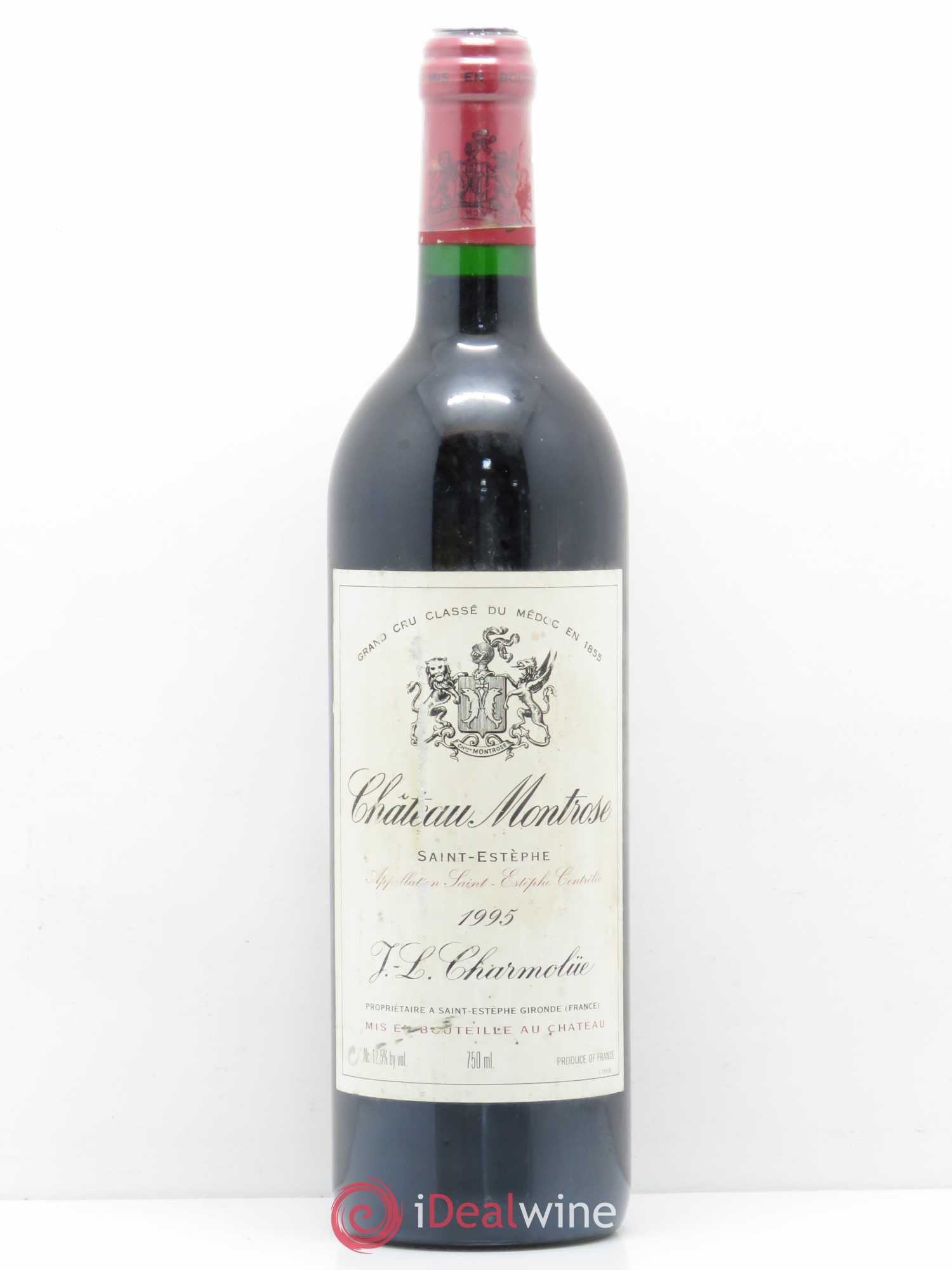 Château Montrose 2ème Grand Cru Classé 1995 - Lot de 1 bouteille - 0