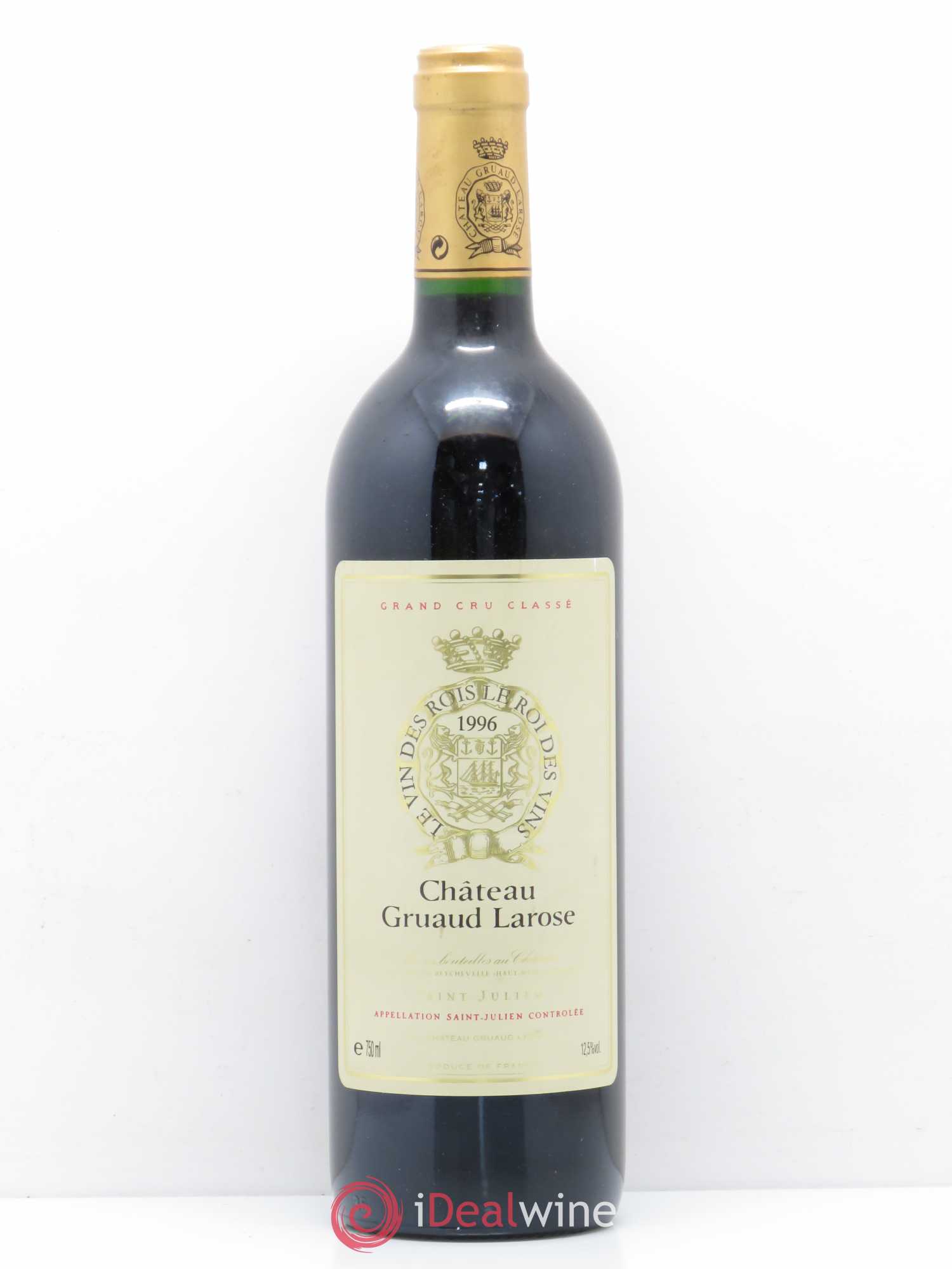 Château Gruaud Larose 2ème Grand Cru Classé 1996 - Lot de 1 bouteille - 0