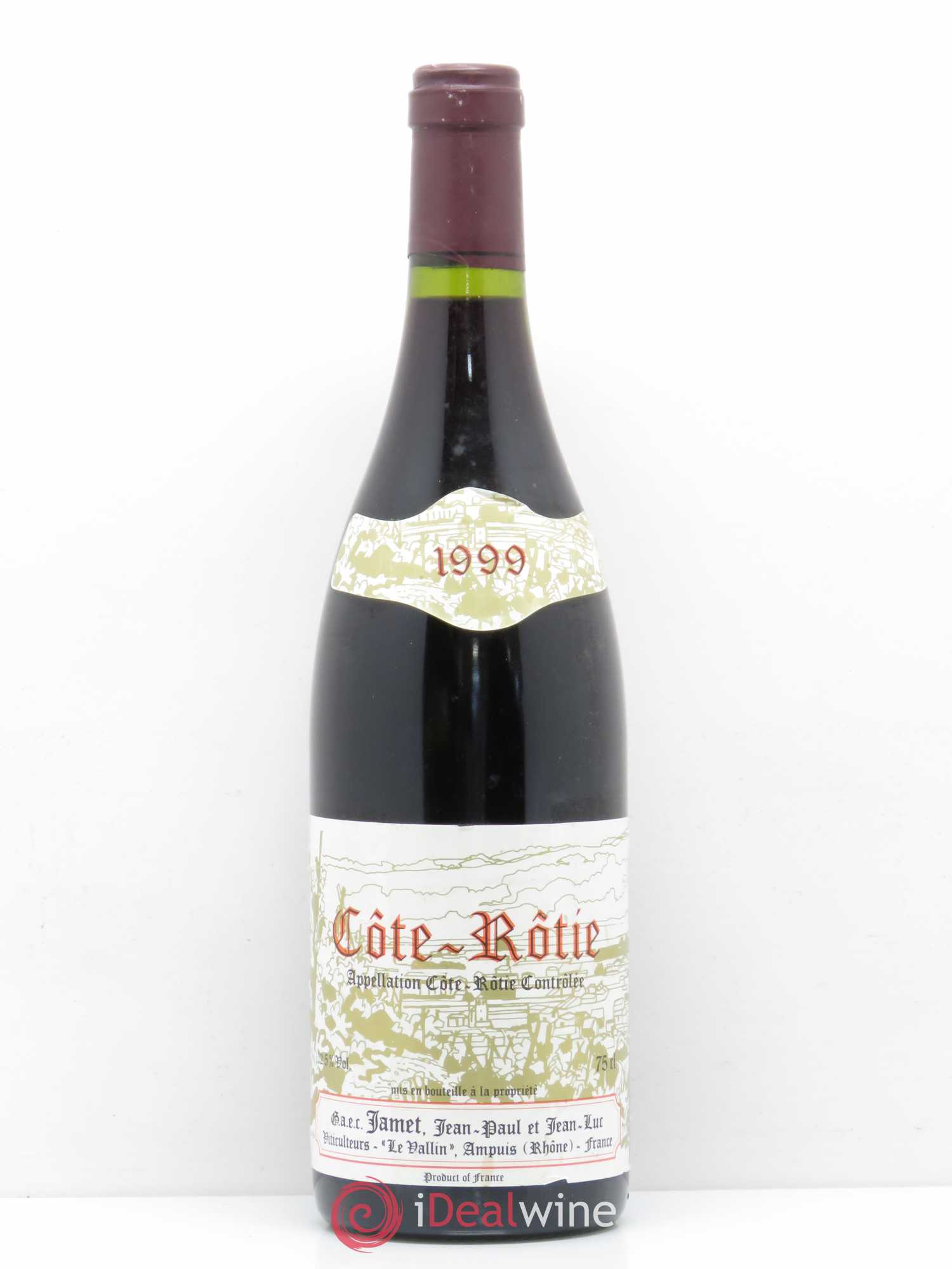 Côte-Rôtie Jamet (Domaine) 1999 - Lot de 1 bouteille - 0