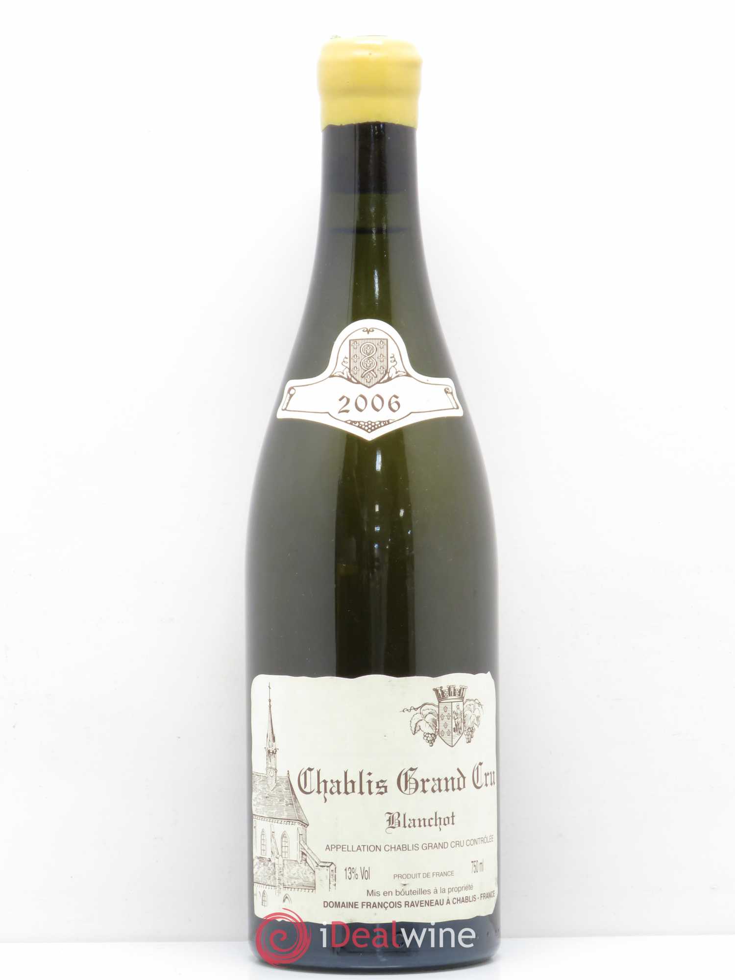 Chablis Grand Cru Blanchot Raveneau (Domaine) 2006 - Lot de 1 bouteille - 0