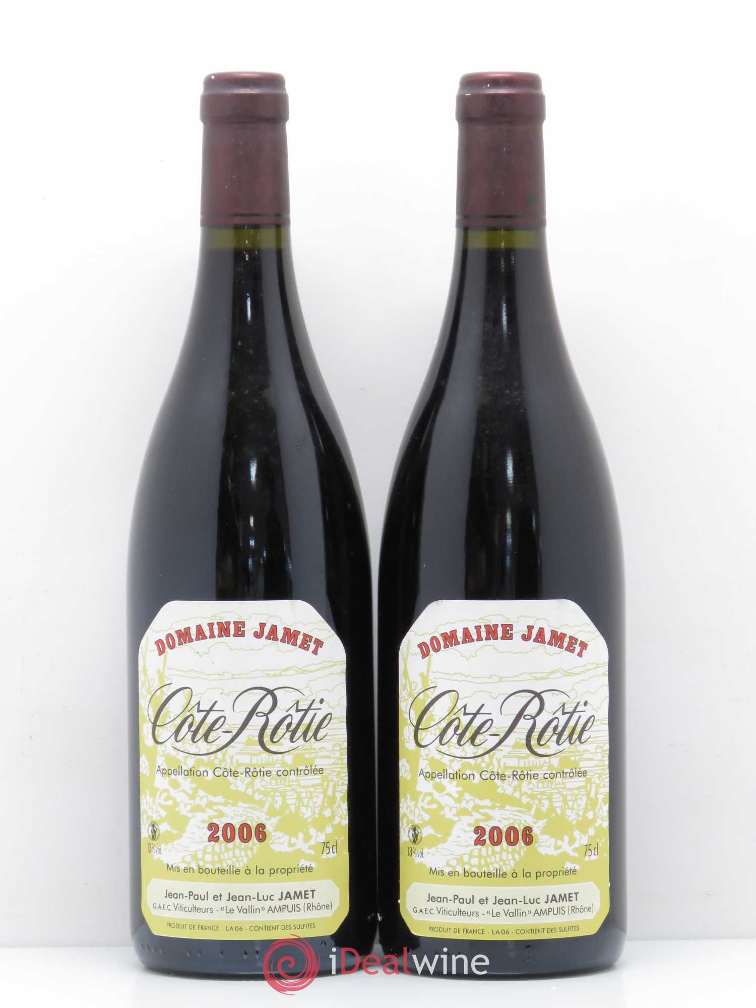 Côte-Rôtie Jamet (Domaine) 2006 - Lot de 2 bouteilles - 0