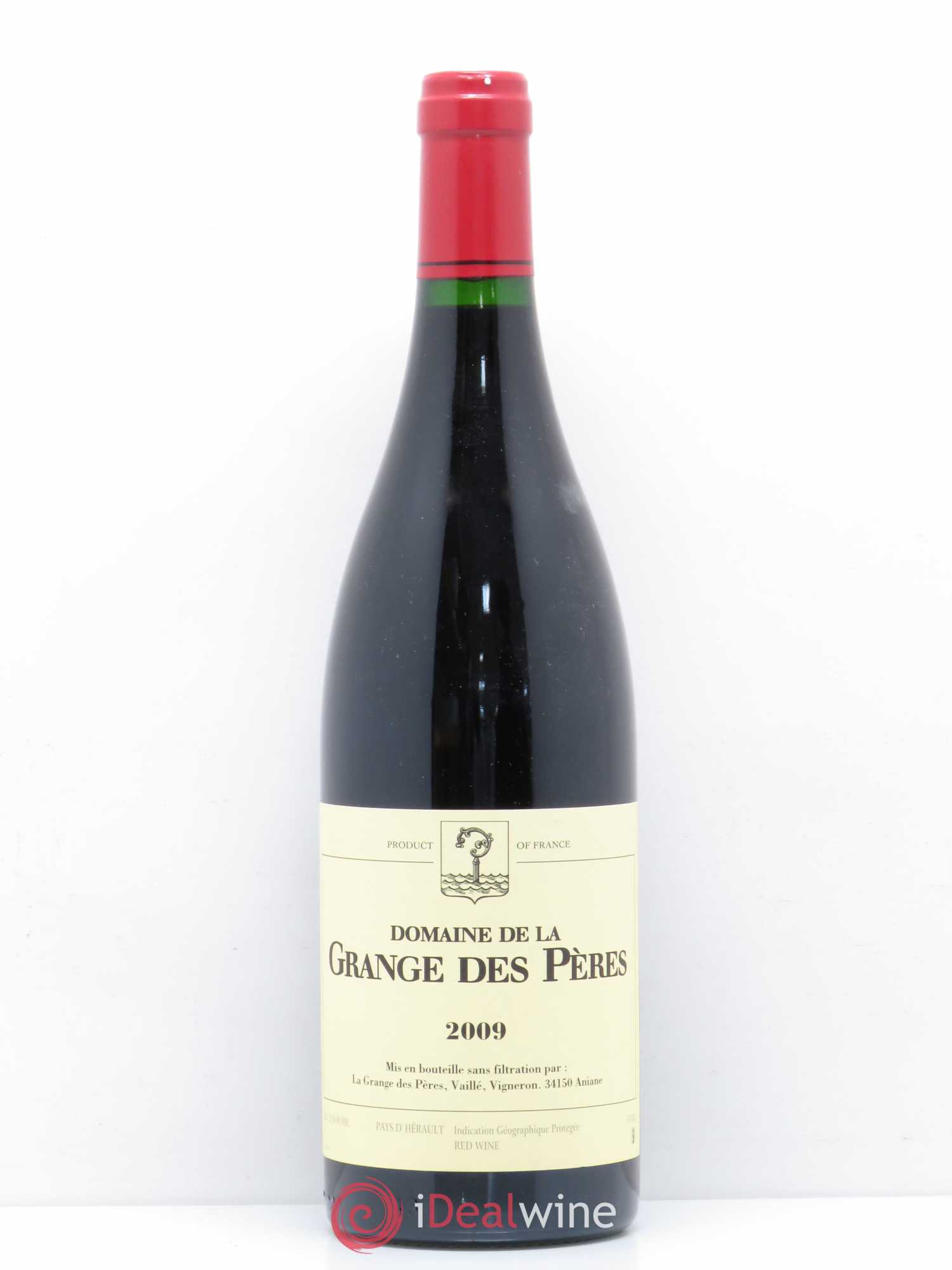 Pays d'Hérault Grange des Pères Laurent Vaillé 2009 - Lot de 1 bouteille - 0