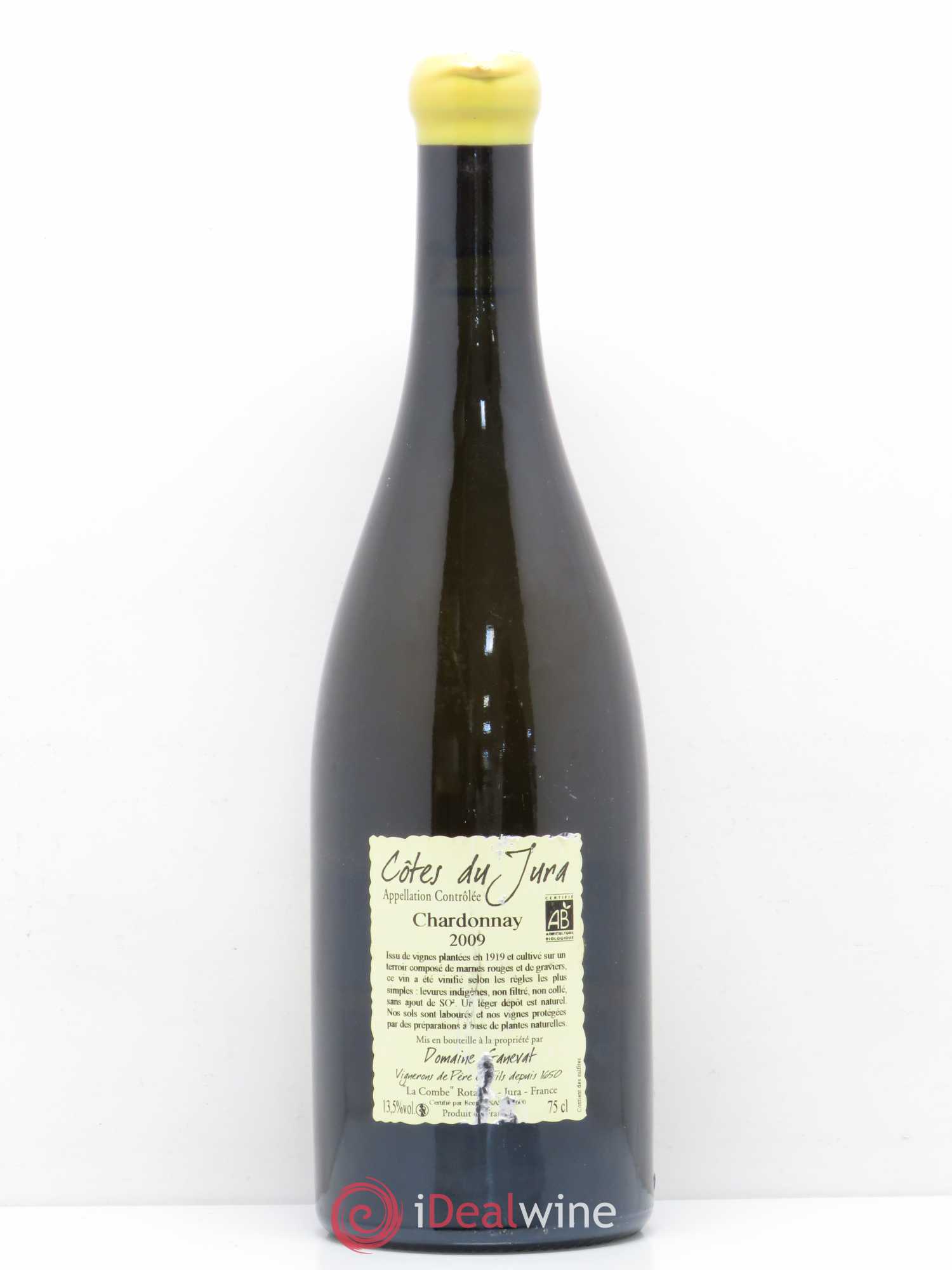 Côtes du Jura Les Grands Teppes Vieilles Vignes Jean-François Ganevat (Domaine) 2009 - Lot de 1 bouteille - 1