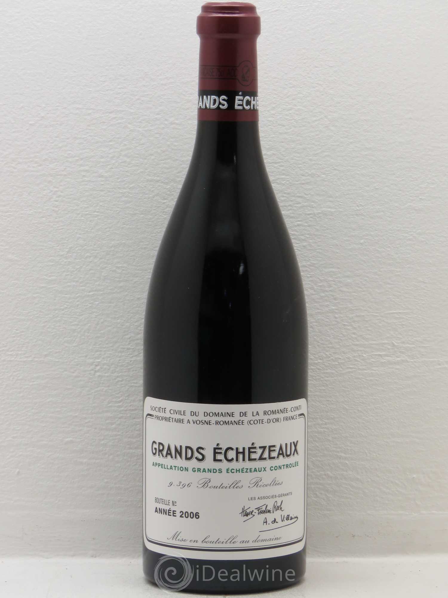 Grands-Echezeaux Grand Cru Domaine de la Romanée-Conti 2006 - Lot de 1 bouteille - 0