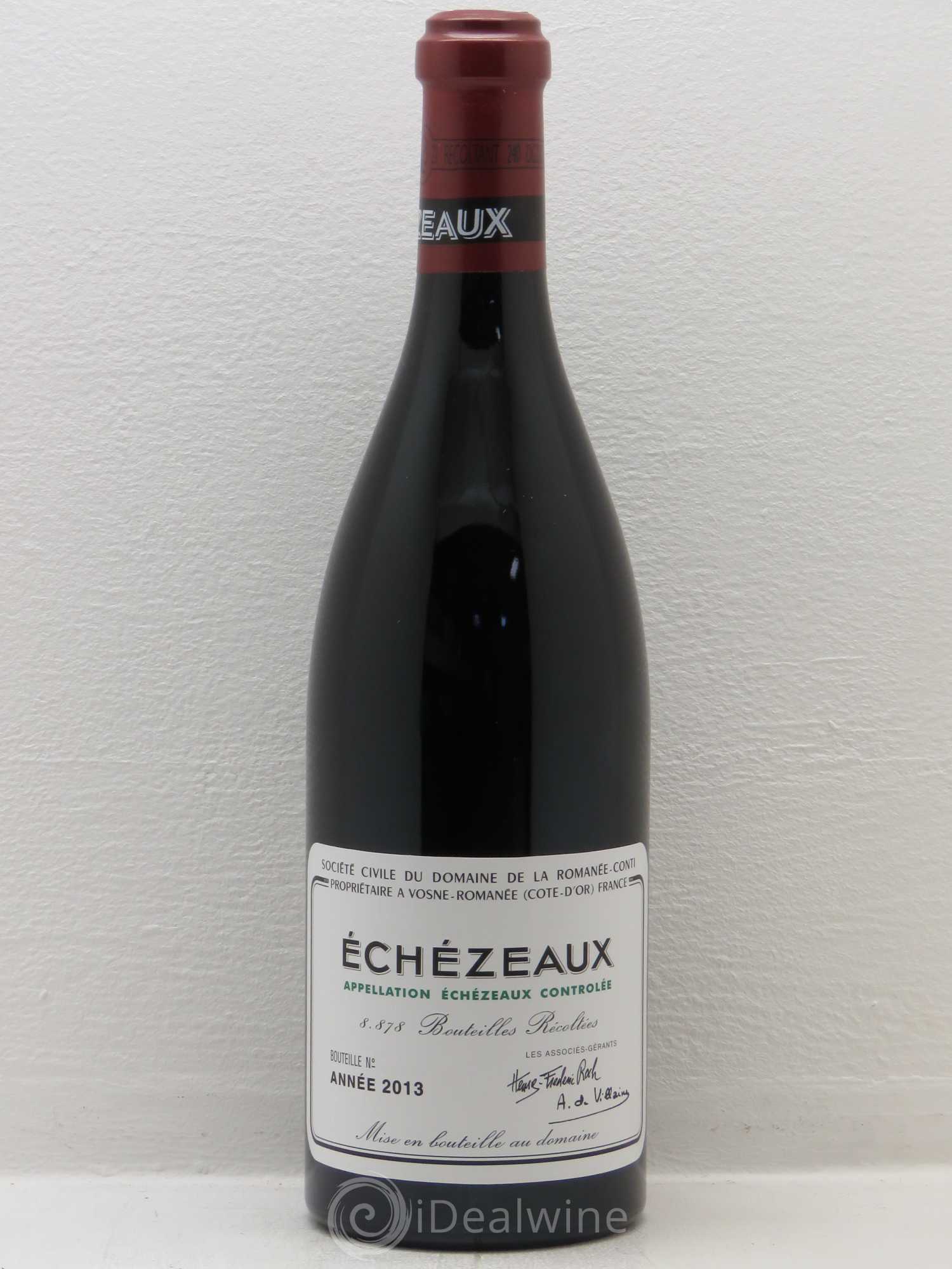Echezeaux Grand Cru Domaine de la Romanée-Conti 2013 - Lot de 1 bouteille - 0