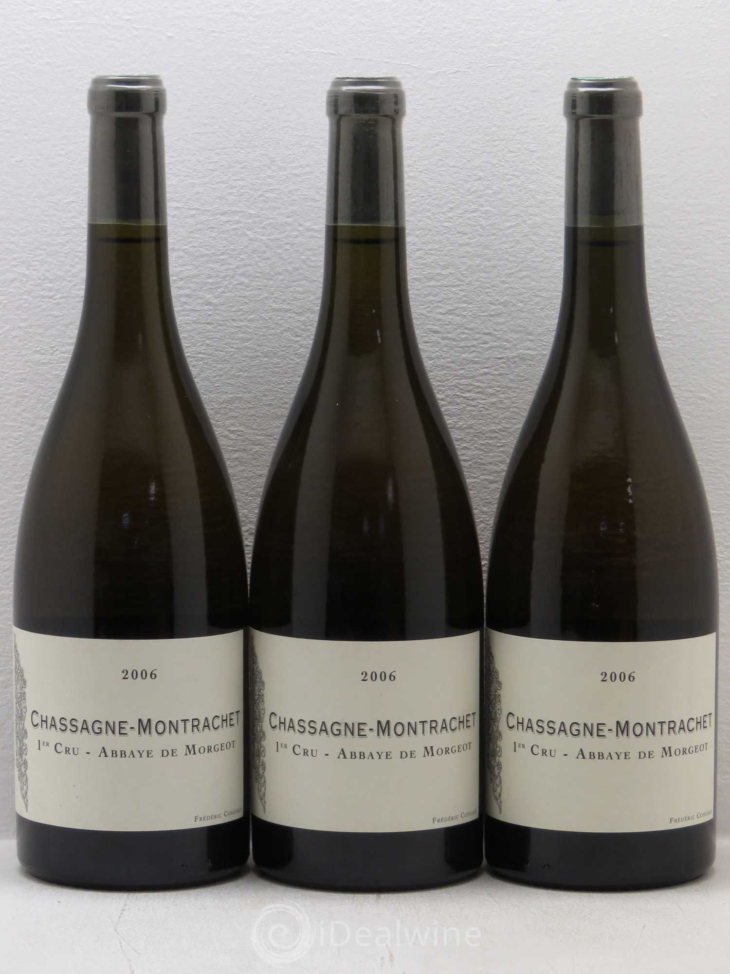 Chassagne-Montrachet 1er Cru Abbaye De Morgeot Frederic Cossard 2006 - Posten von 3 Flaschen - 0
