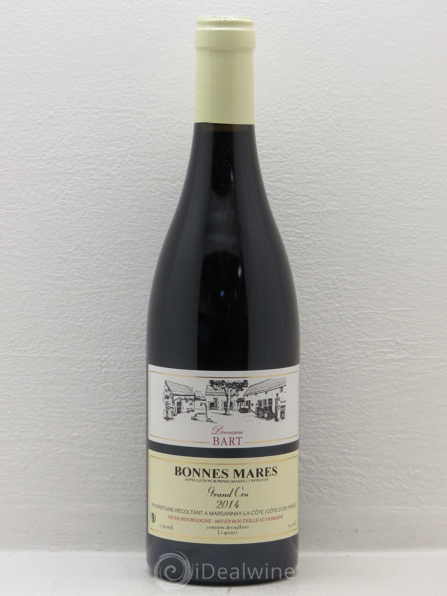 Bonnes-Mares Grand Cru Bart (Domaine) 2014 - Lot de 1 bouteille - 0