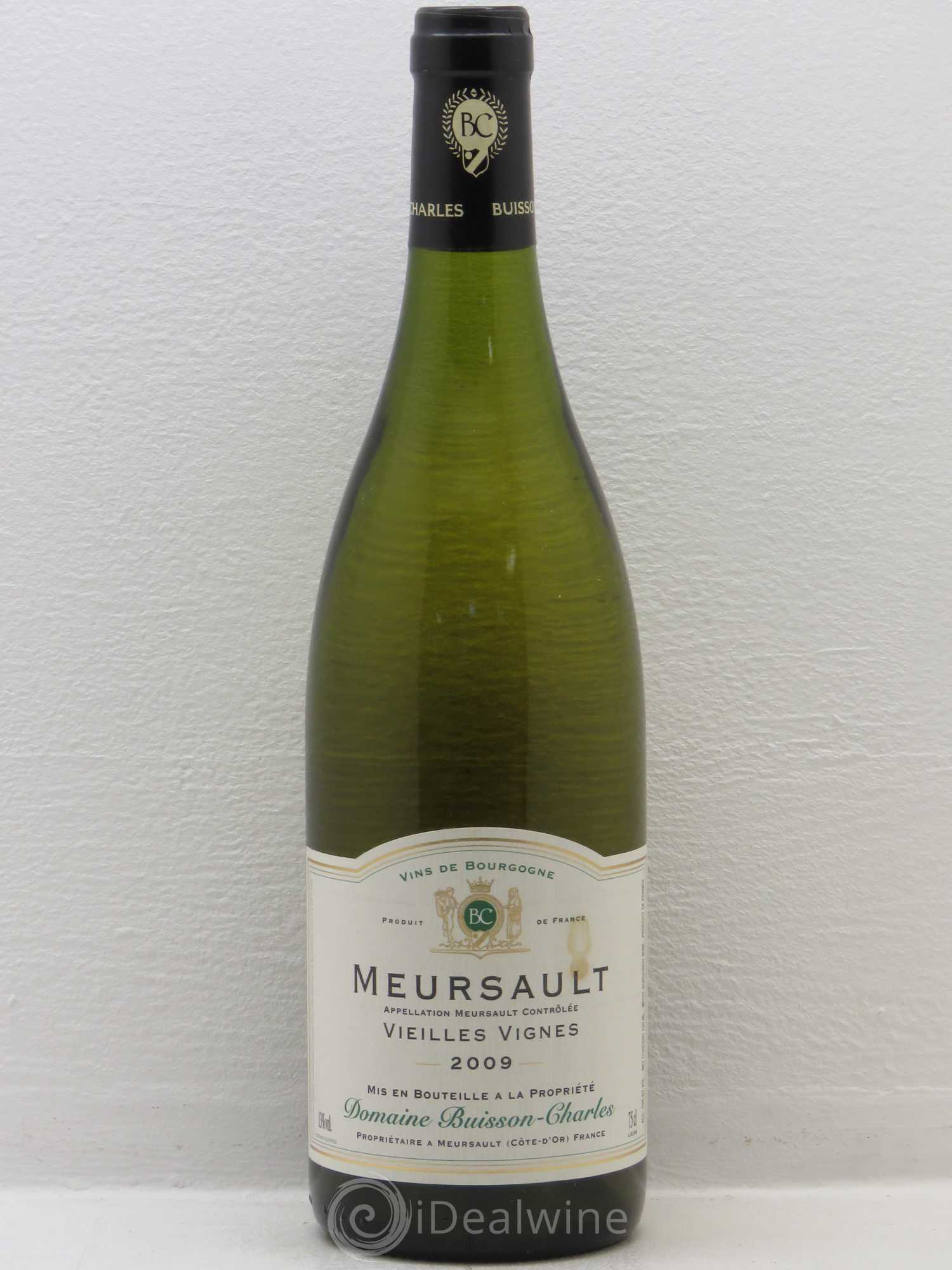 Meursault Vieilles Vignes Buisson-Charles 2009 - Posten von 1 Flasche - 0