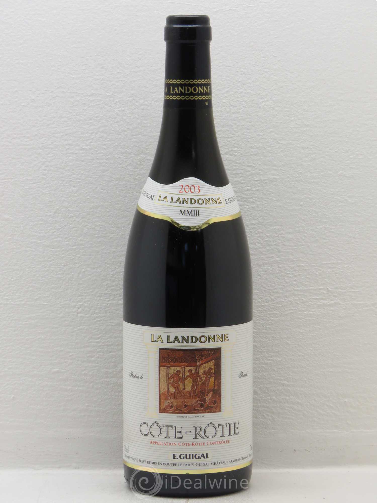Côte-Rôtie La Landonne Guigal 2003 - Lot de 1 bouteille - 0
