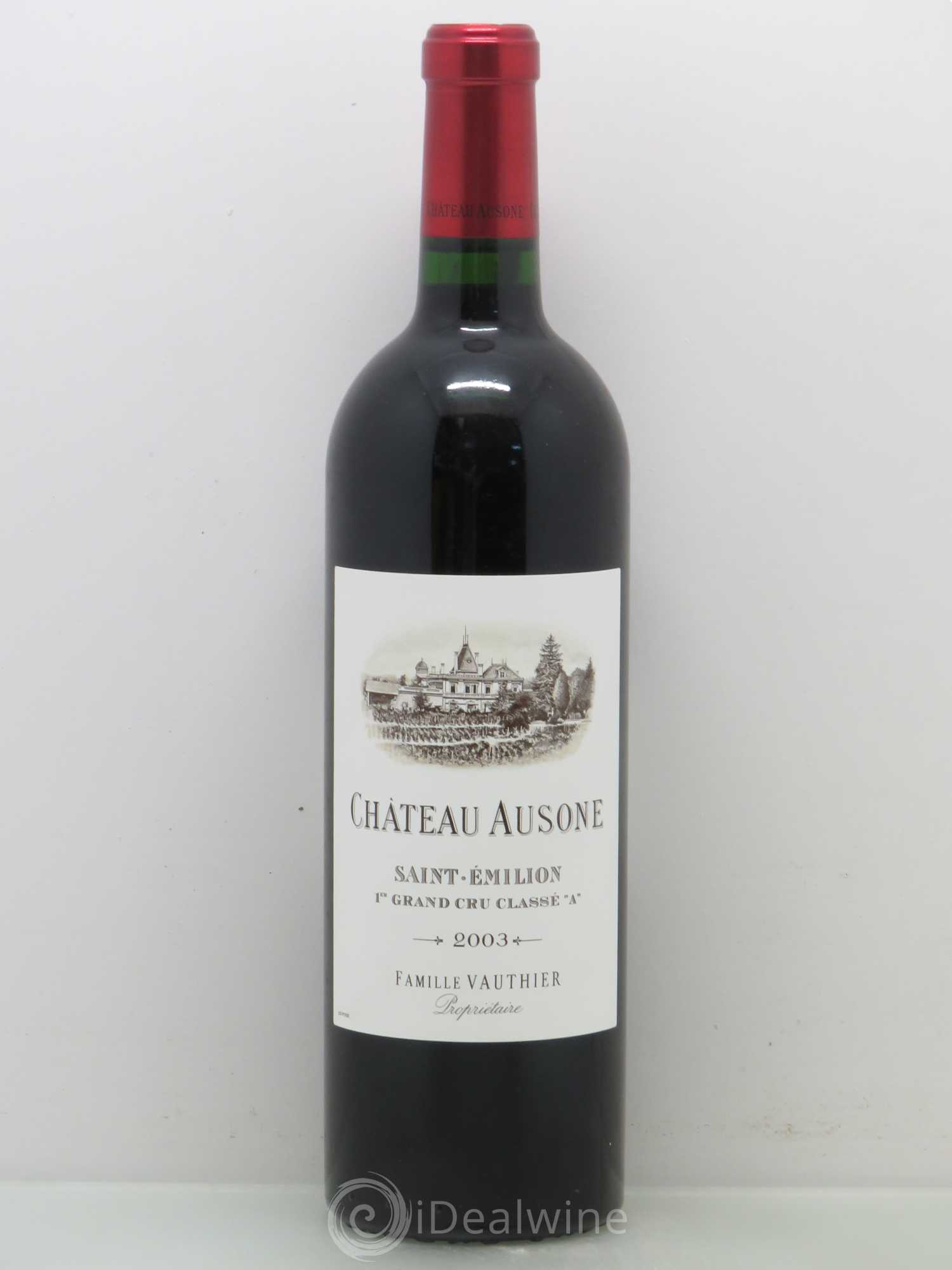Château Ausone 1er Grand Cru Classé A 2003 - Lot de 1 bouteille - 0