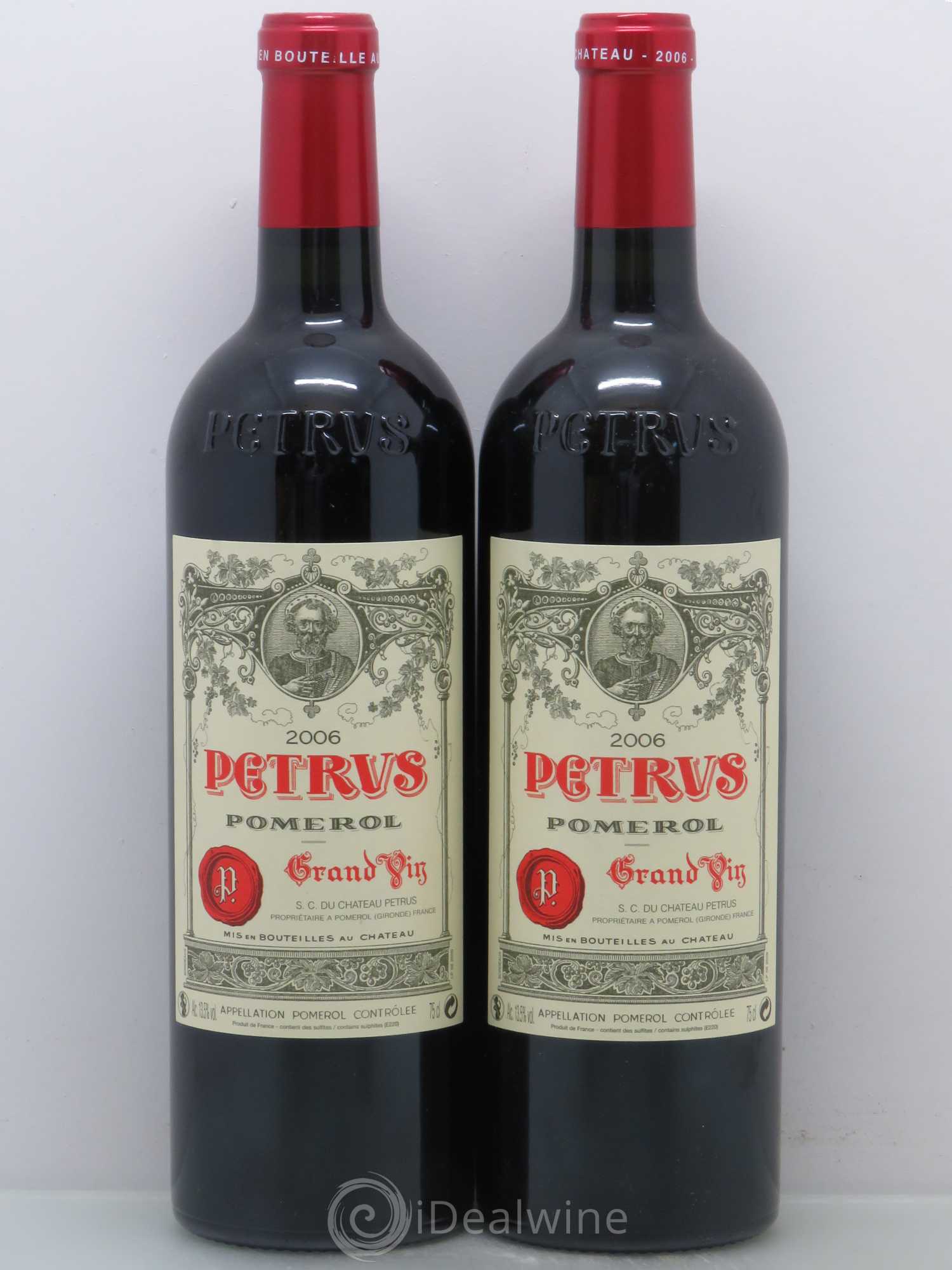 Petrus 2006 - Lot de 2 bouteilles - 0
