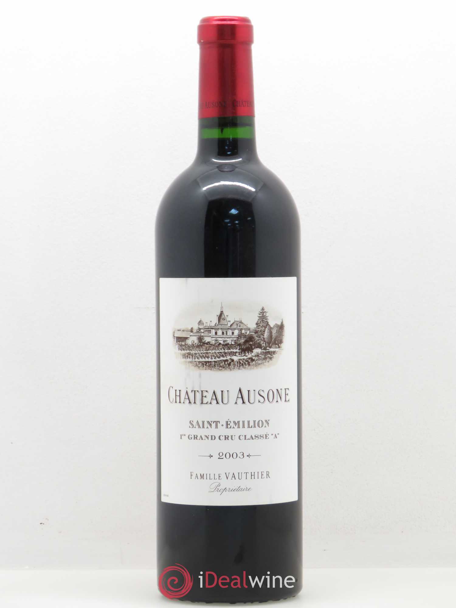Château Ausone 1er Grand Cru Classé A 2003 - Lot de 1 bouteille - 0