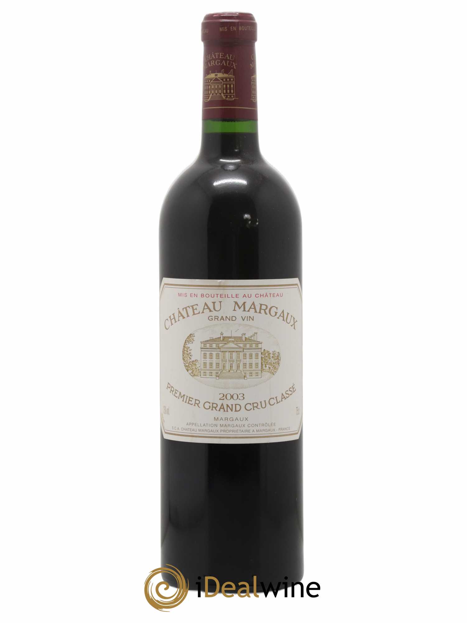 Château Margaux 1er Grand Cru Classé 2003 - Lot de 1 bouteille - 0
