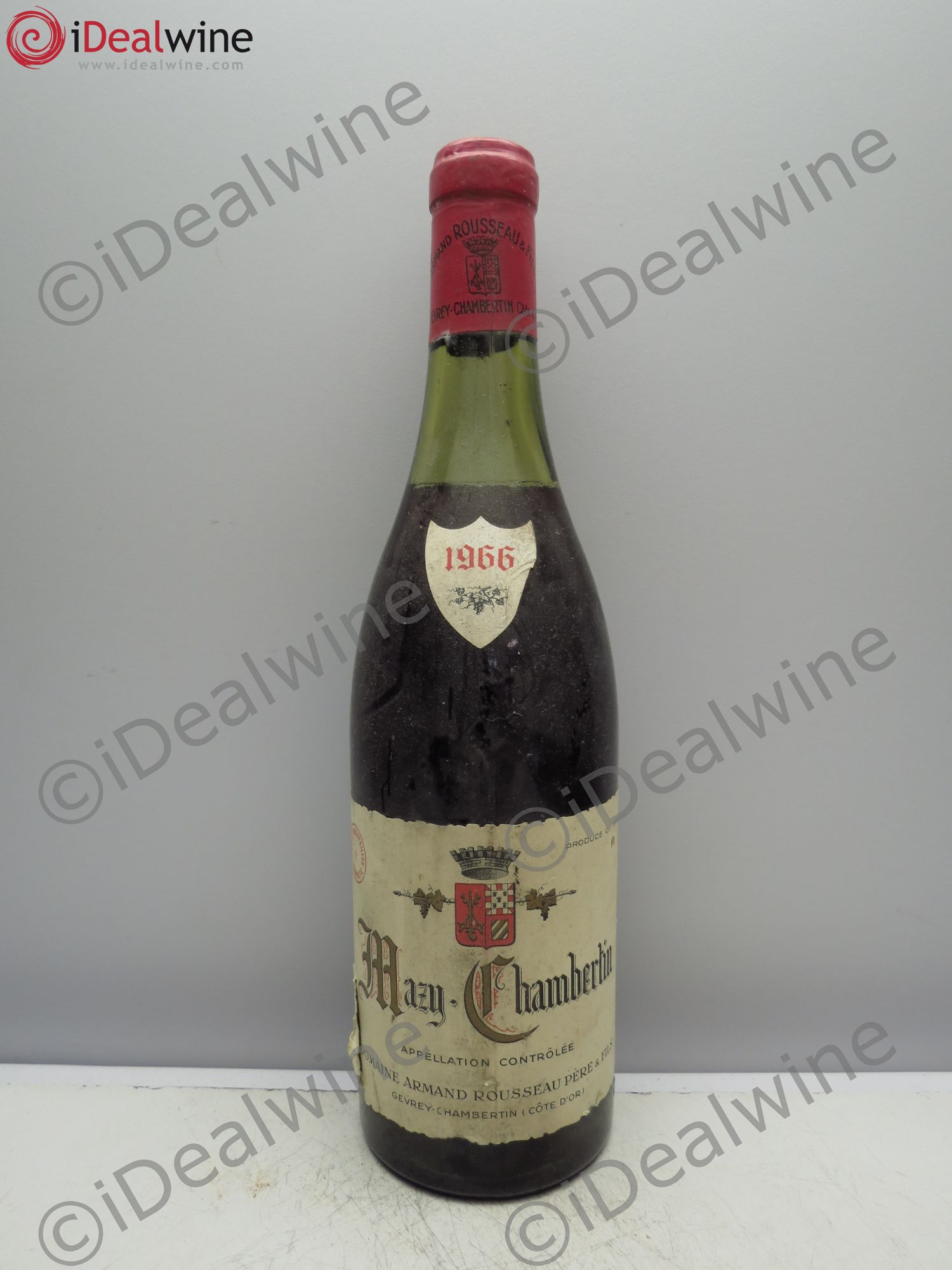 Mazis-Chambertin Grand Cru Armand Rousseau (Domaine) 1966 - Lot de 1 bouteille - 0