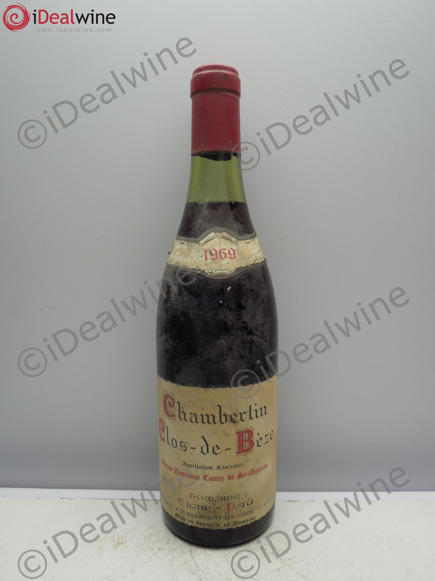 Chambertin Clos de Bèze Grand Cru Clair Daü 1969 - Lot de 1 bouteille - 0