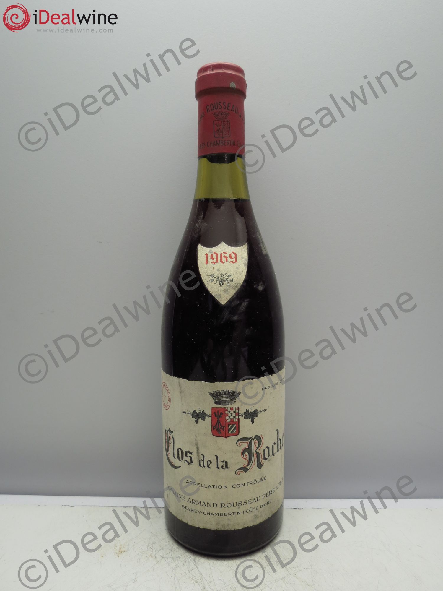 Clos de la Roche Grand Cru Armand Rousseau (Domaine) 1969 - Lot de 1 bouteille - 0