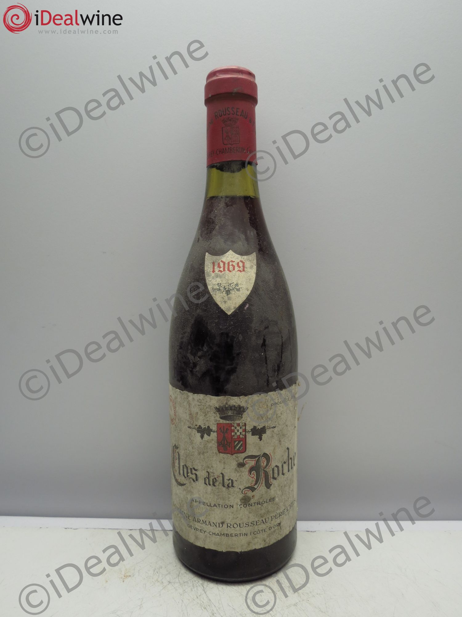 Clos de la Roche Grand Cru Armand Rousseau (Domaine) 1969 - Posten von 1 Flasche - 0