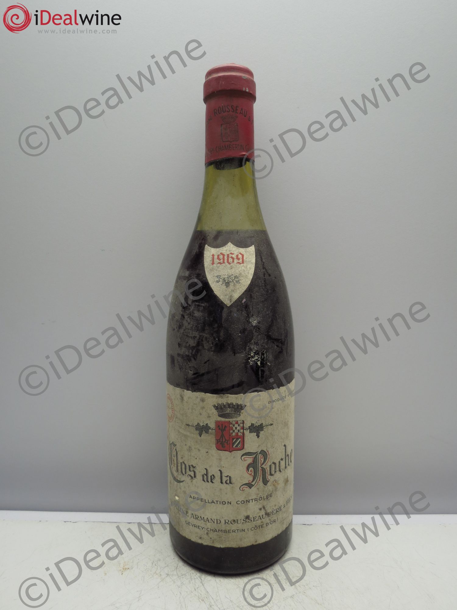 Clos de la Roche Grand Cru Armand Rousseau (Domaine) 1969 - Posten von 1 Flasche - 0