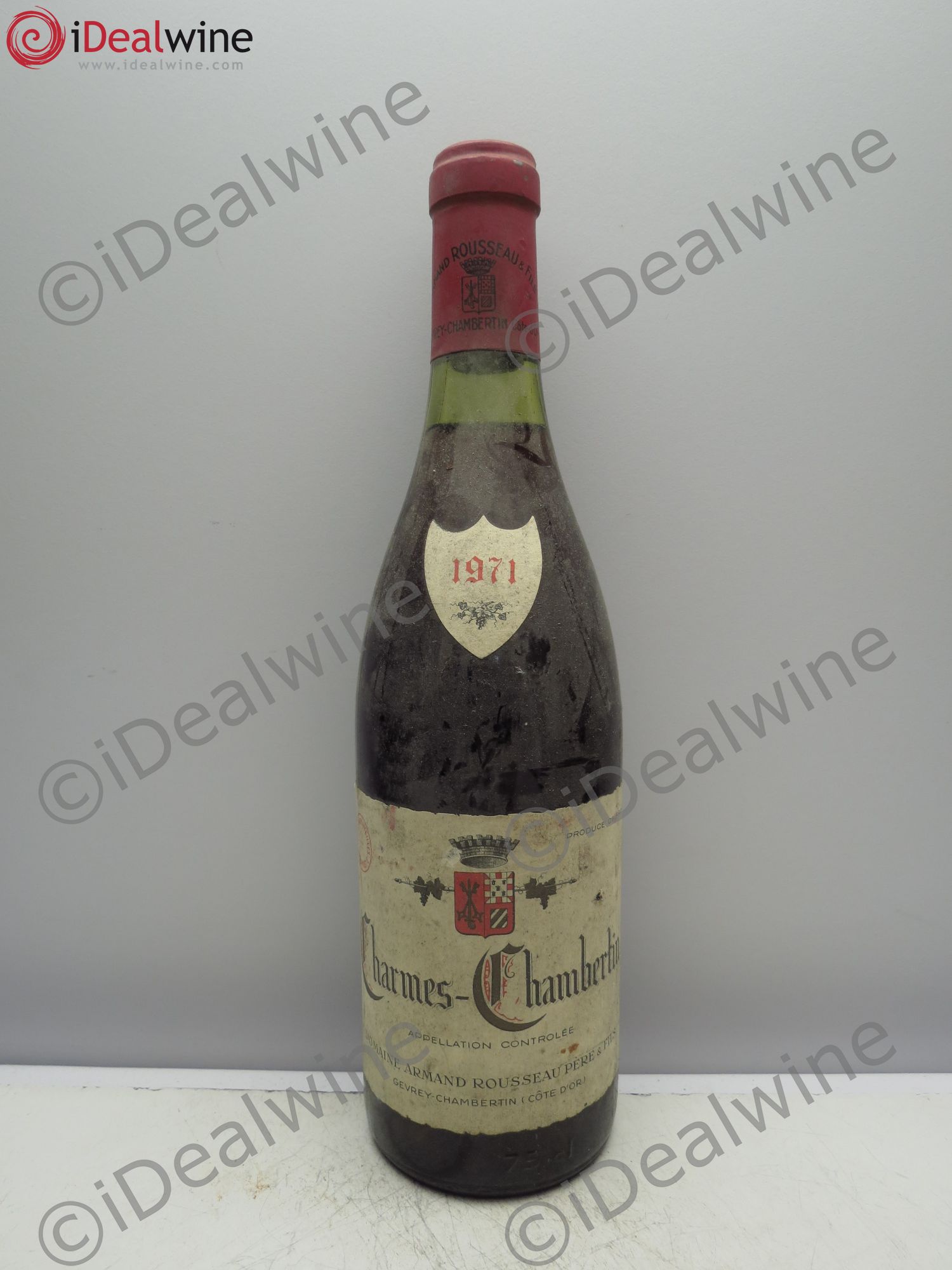 Charmes-Chambertin Grand Cru Armand Rousseau (Domaine) 1971 - Lot de 1 bouteille - 0