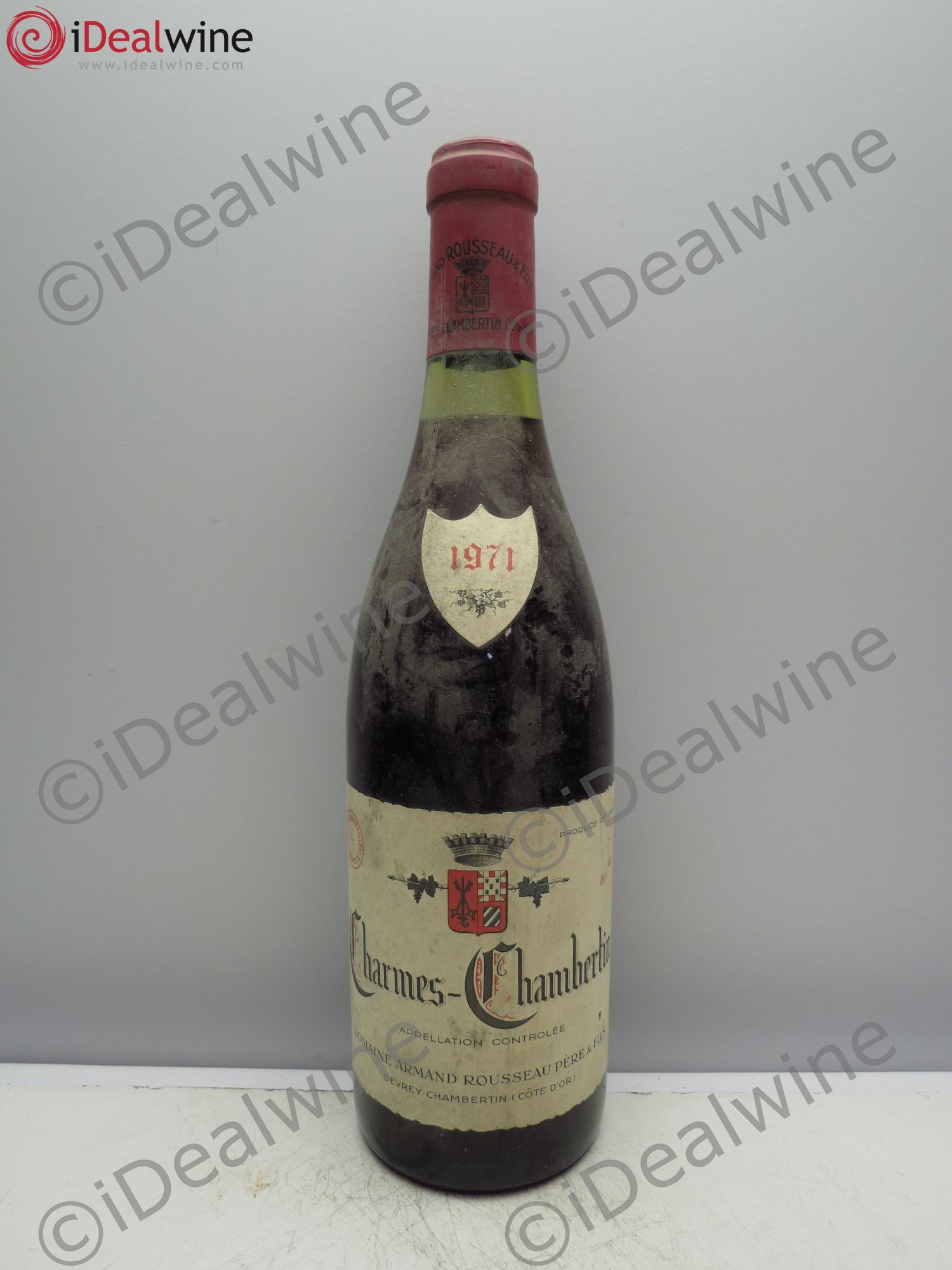 Charmes-Chambertin Grand Cru Armand Rousseau (Domaine) 1971 - Lot de 1 bouteille - 0
