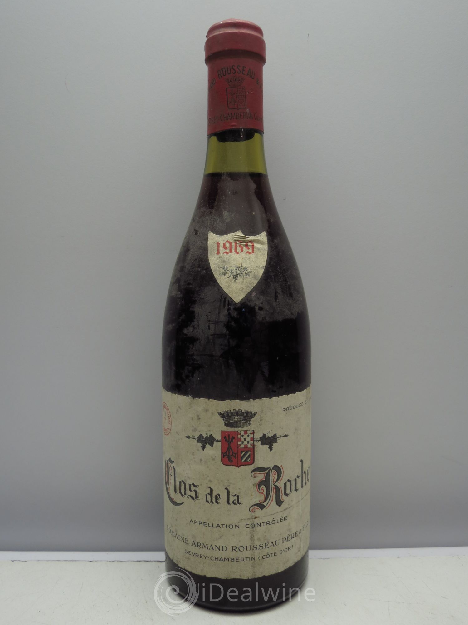 Clos de la Roche Grand Cru Armand Rousseau (Domaine) 1969 - Lot de 1 bouteille - 0