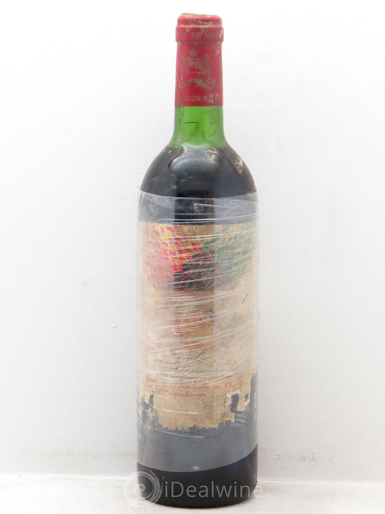 Château Mouton Rothschild 1er Grand Cru Classé (sans prix de réserve) 1979 - Lot de 1 bouteille - 0