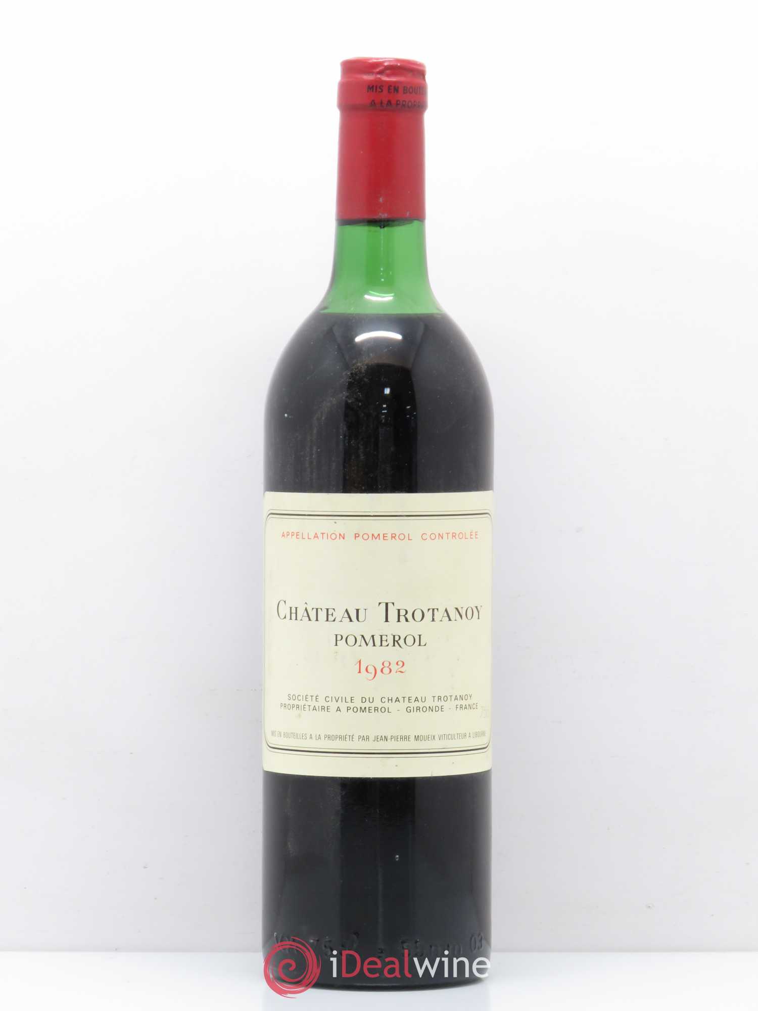 Château Trotanoy (sans prix de réserve) 1982 - Lot de 1 bouteille - 0