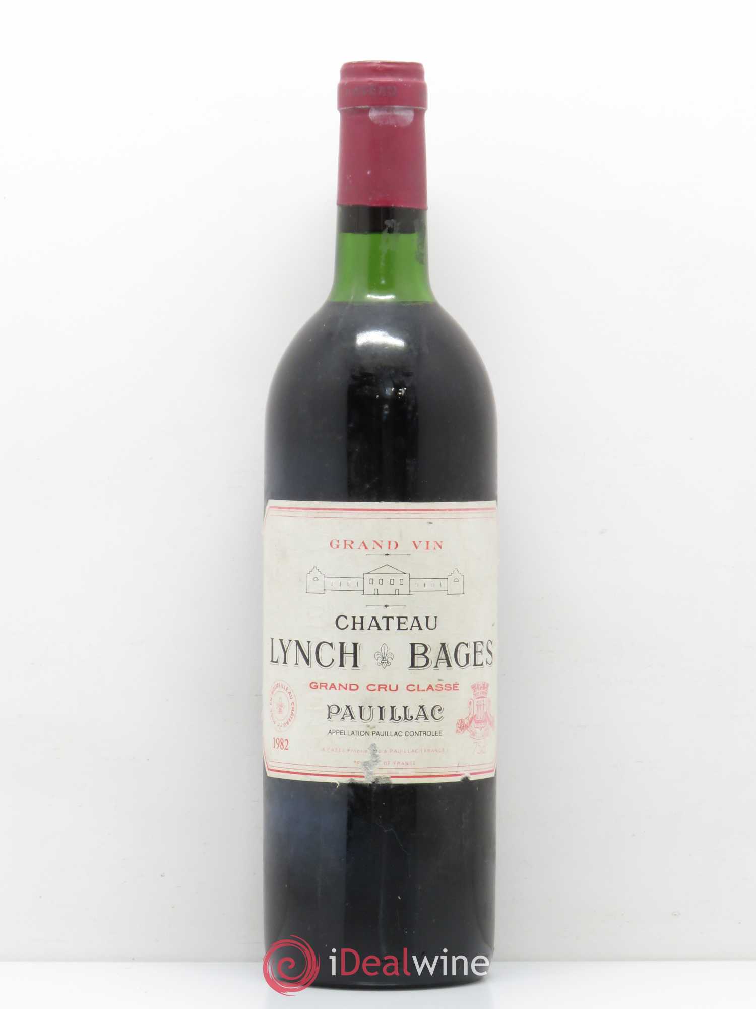 Château Lynch Bages 5ème Grand Cru Classé (sans prix de réserve) 1982 - Lot de 1 bouteille - 0