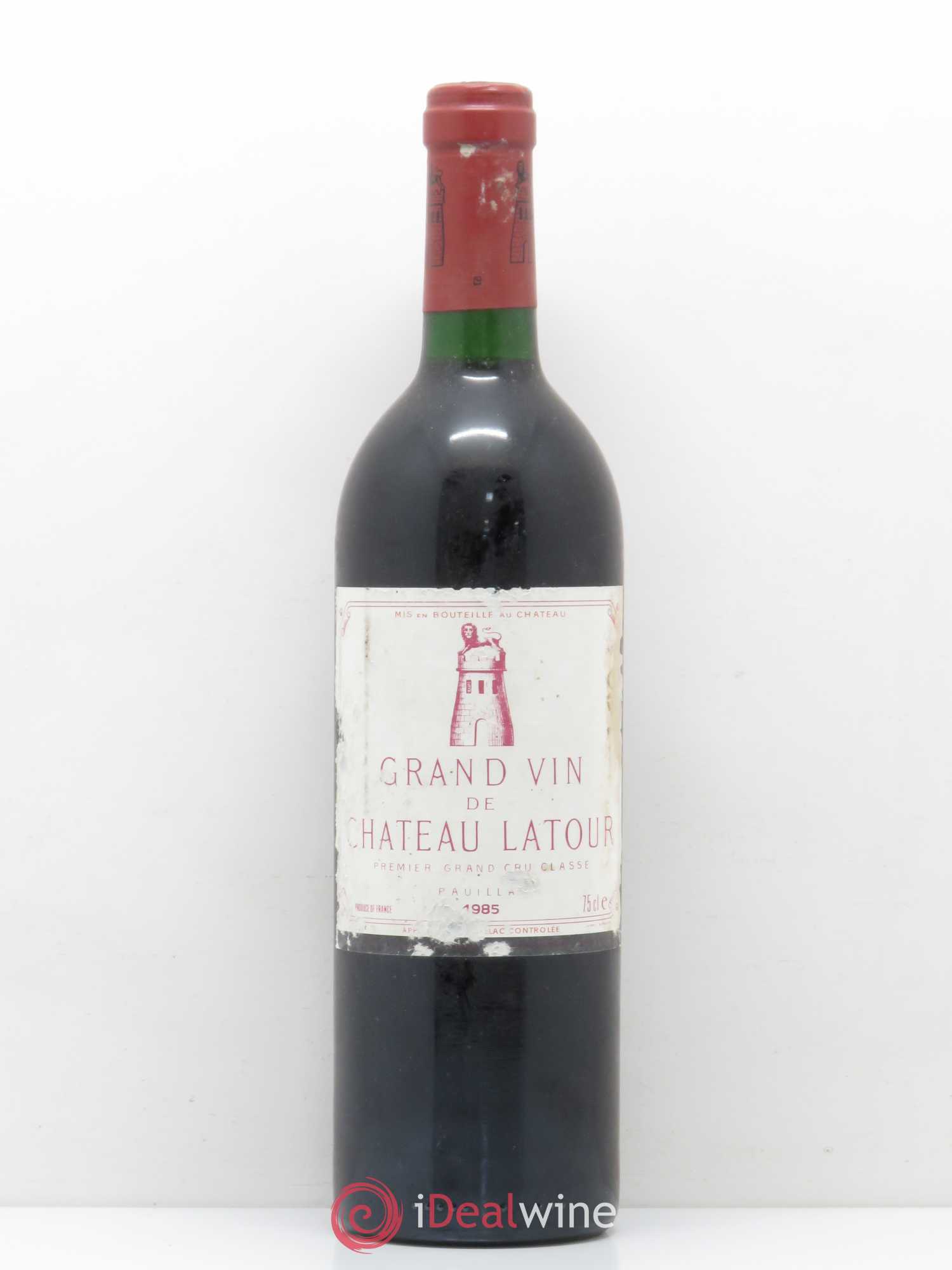 Château Latour 1er Grand Cru Classé (sans prix de réserve) 1985 - Lot de 1 bouteille - 0