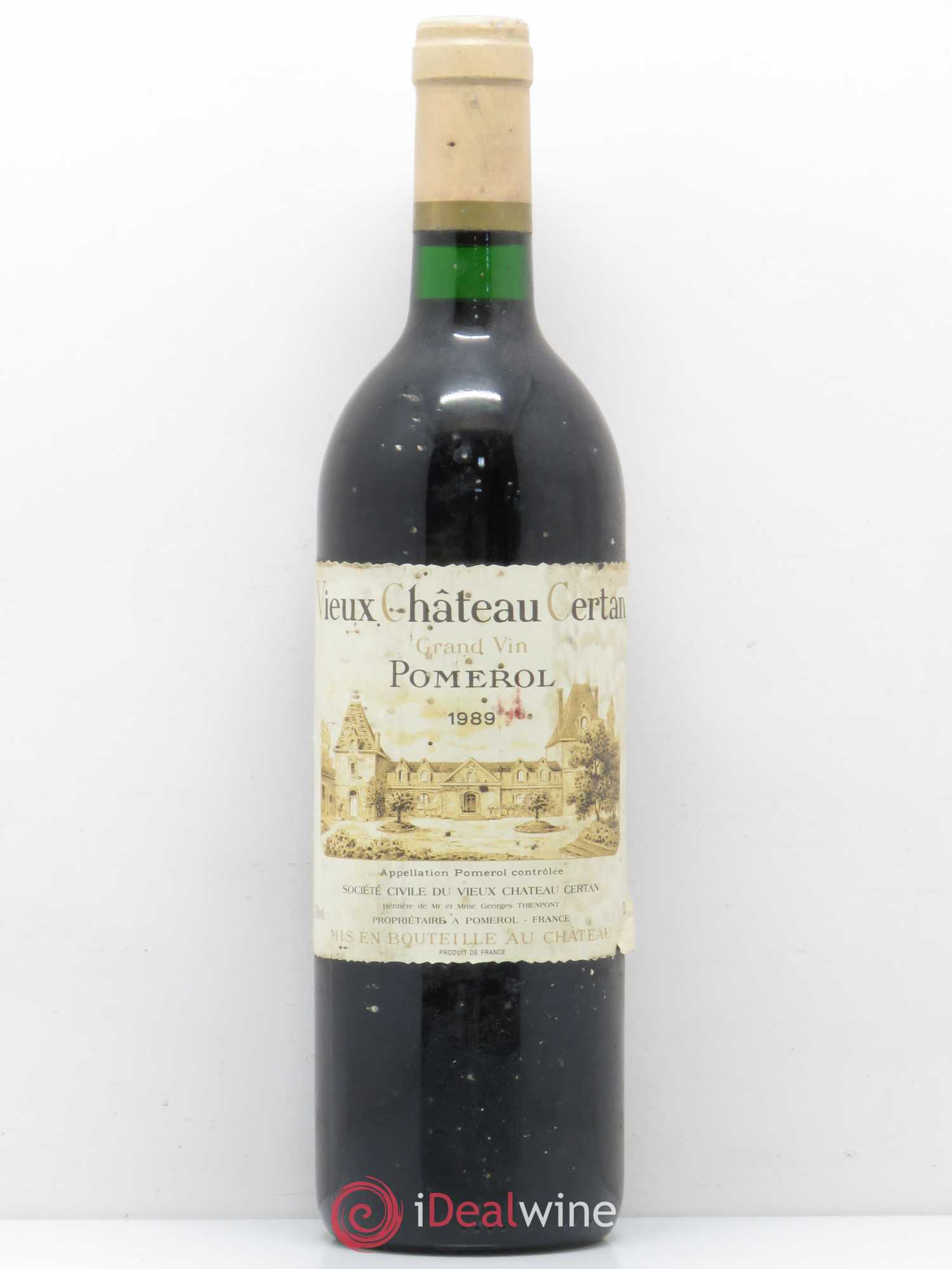 Vieux Château Certan 1989 - Lot de 1 bouteille - 0
