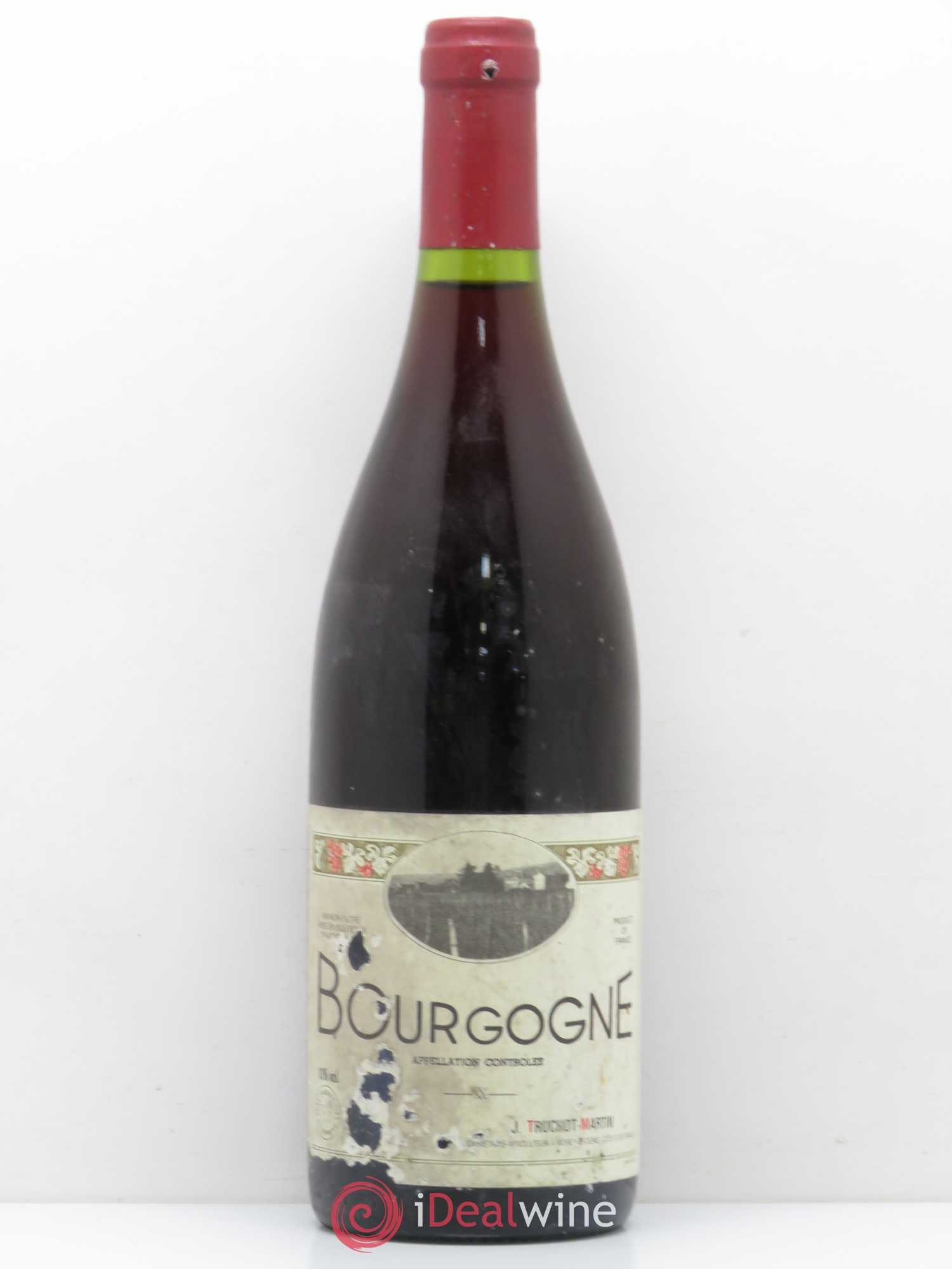 Bourgogne Jacky Truchot Millésime présumé 1990 (sans prix de réserve) - Posten von 1 Flasche - 0