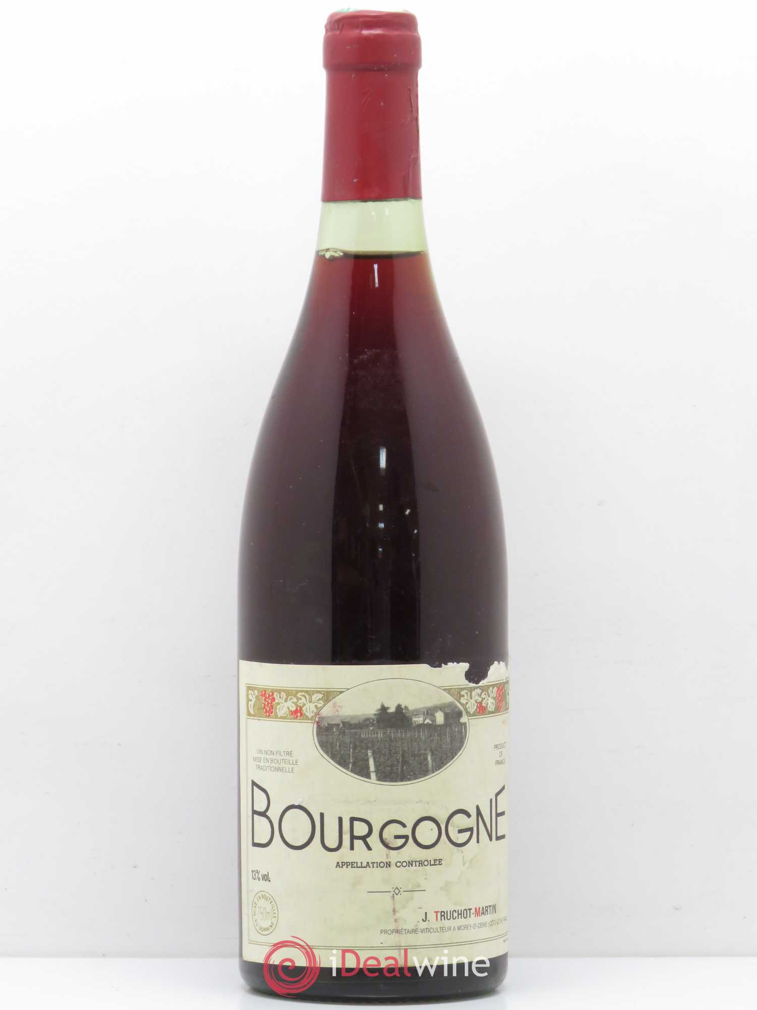 Bourgogne Jacky Truchot Millésime présumé 1990 (sans prix de réserve) - Posten von 1 Flasche - 0