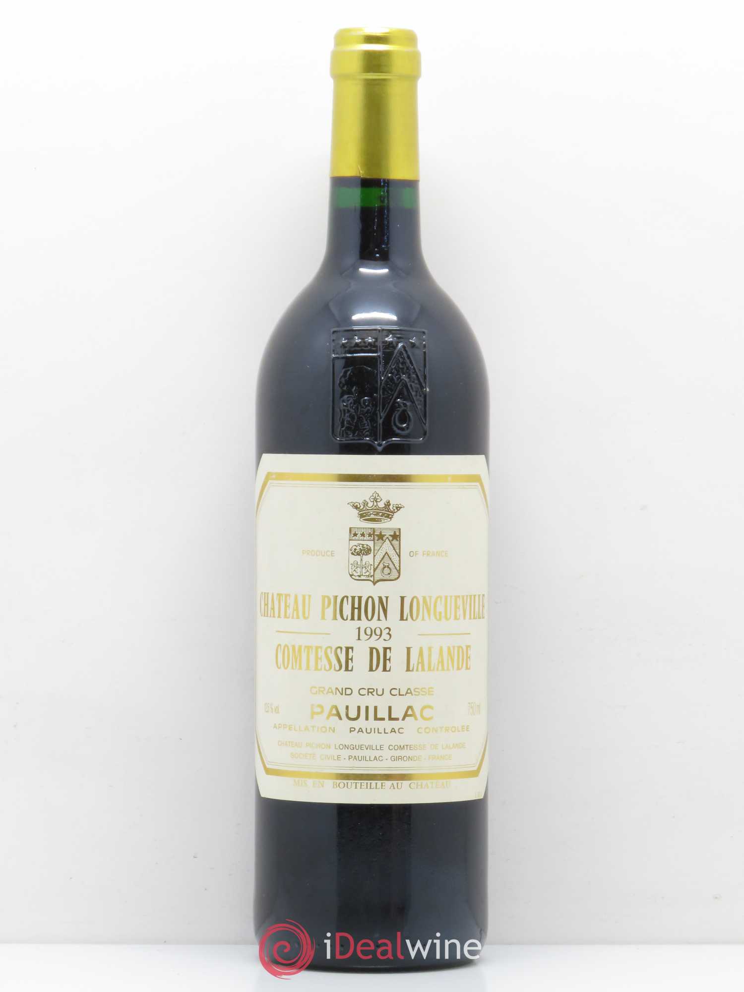 Château Pichon Longueville Comtesse de Lalande 2ème Grand Cru Classé (sans prix de réserve) 1993 - Lot de 1 bouteille - 0
