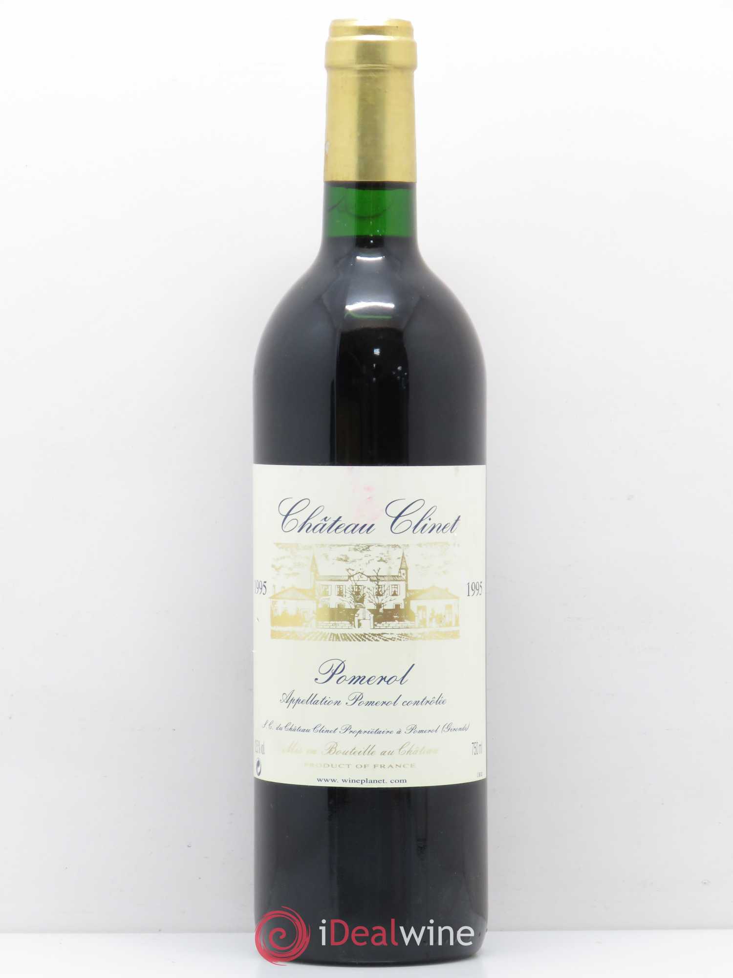Château Clinet 1995 - Lot de 1 bouteille - 0