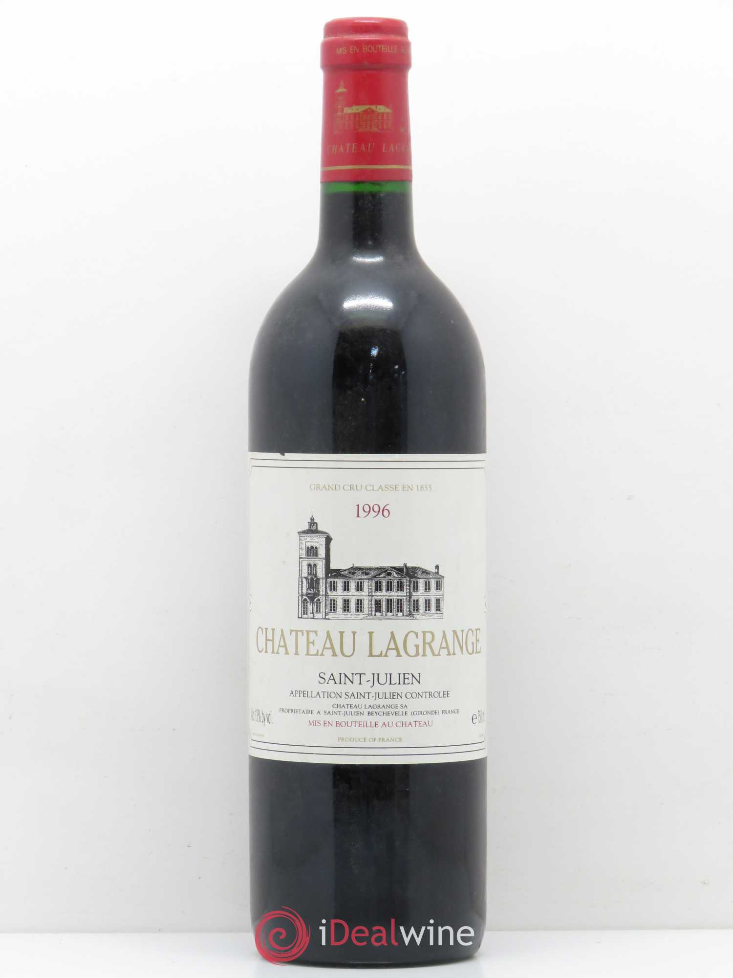 Château Lagrange 3ème Grand Cru Classé 1996 - Lot de 1 bouteille - 0