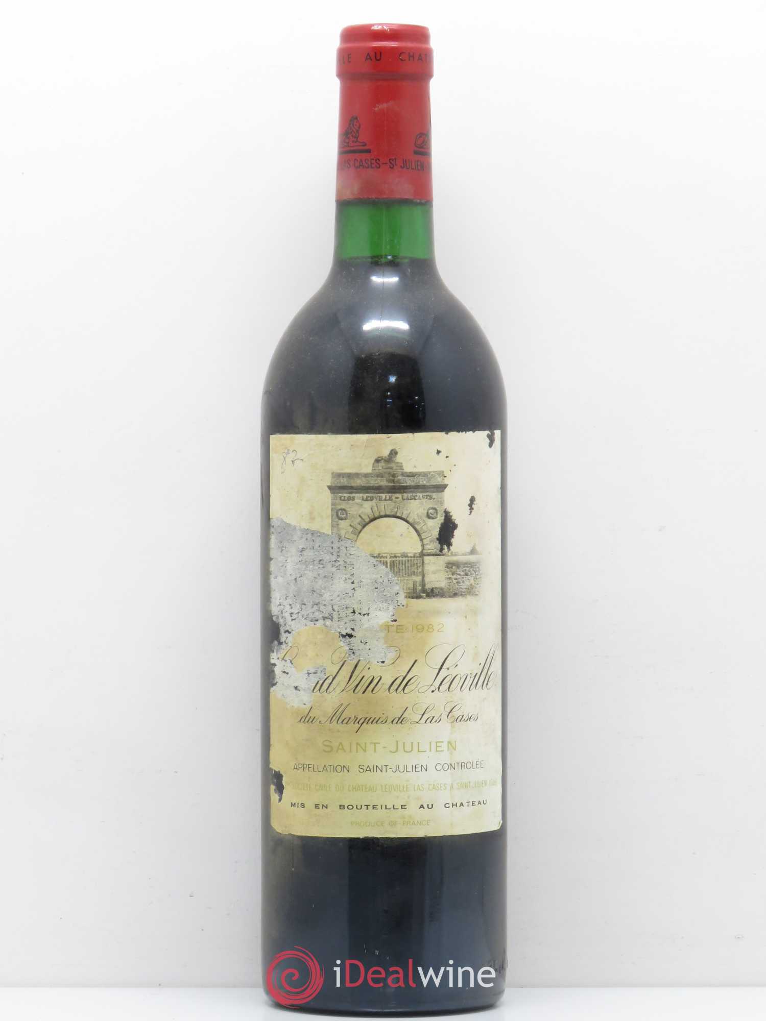 Château Léoville Las Cases 2ème Grand Cru Classé 1982 - Lot de 1 bouteille - 0