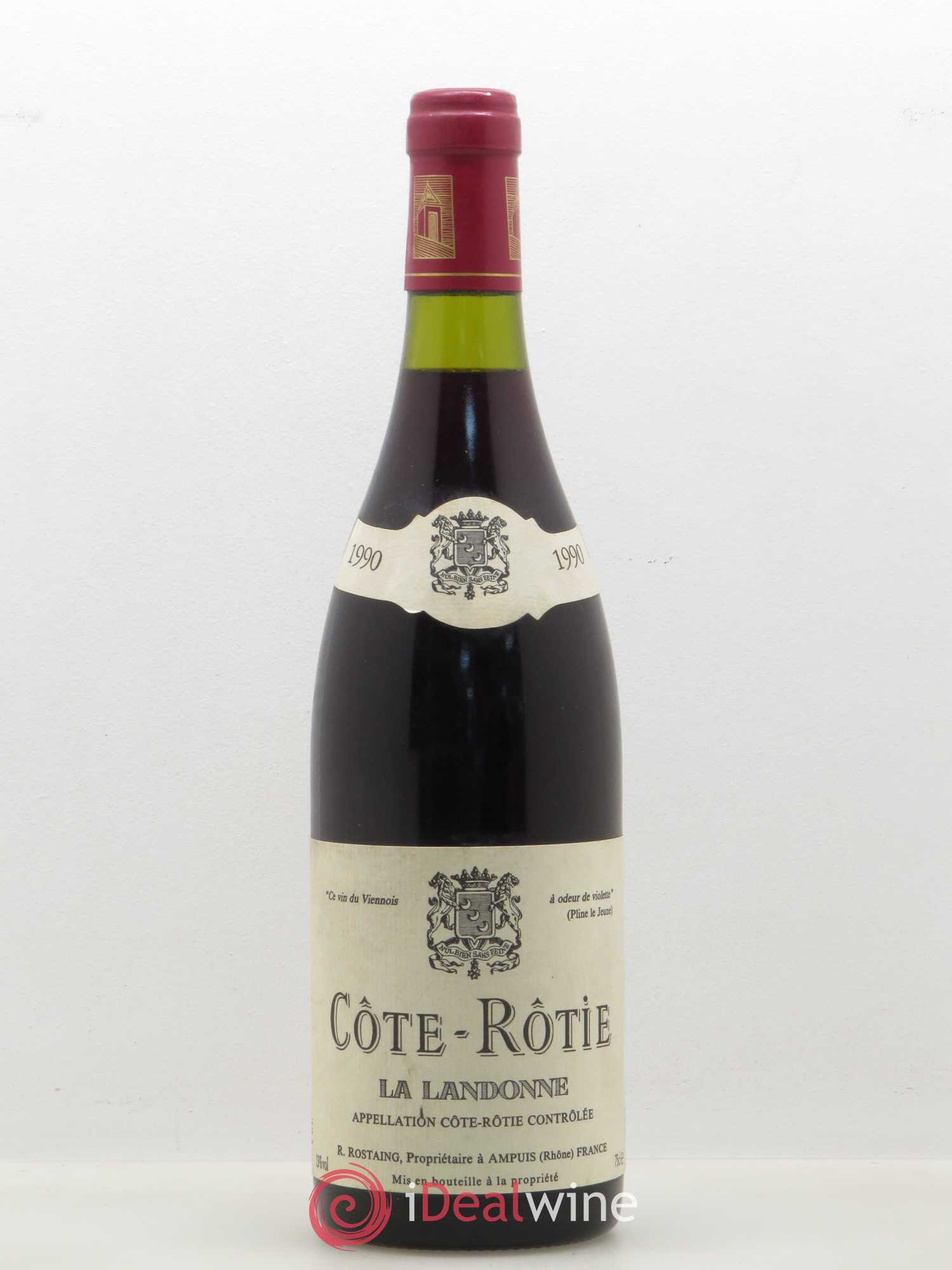 Côte-Rôtie La Landonne René Rostaing 1990 - Lot of 1 bottle - 0