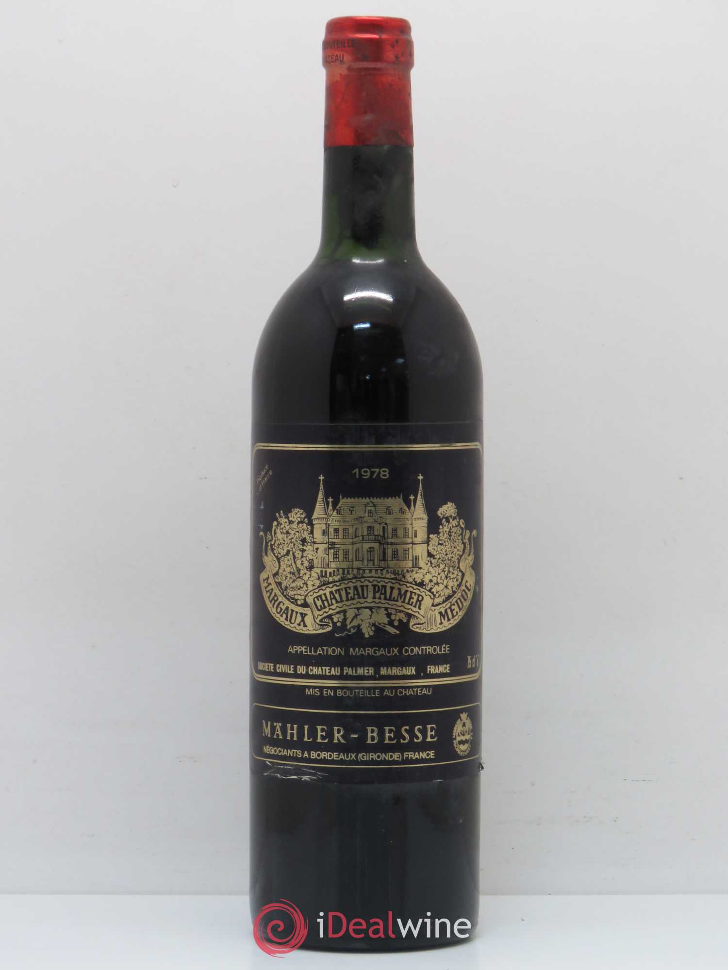 Château Palmer 3ème Grand Cru Classé 1978 - Lot de 1 bouteille - 0