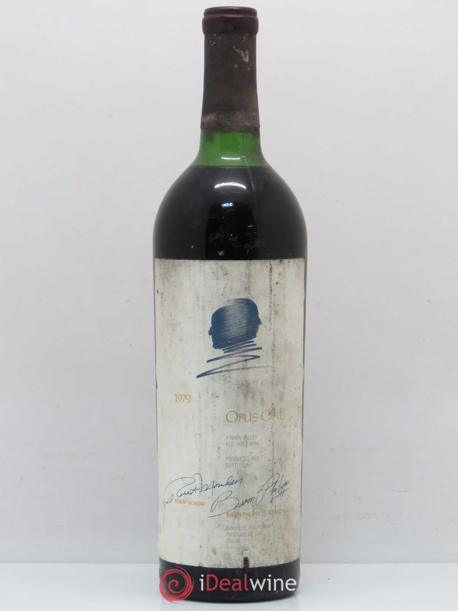 Napa Valley Opus One Robert Mondavi 1979 - Lot de 1 bouteille - 0