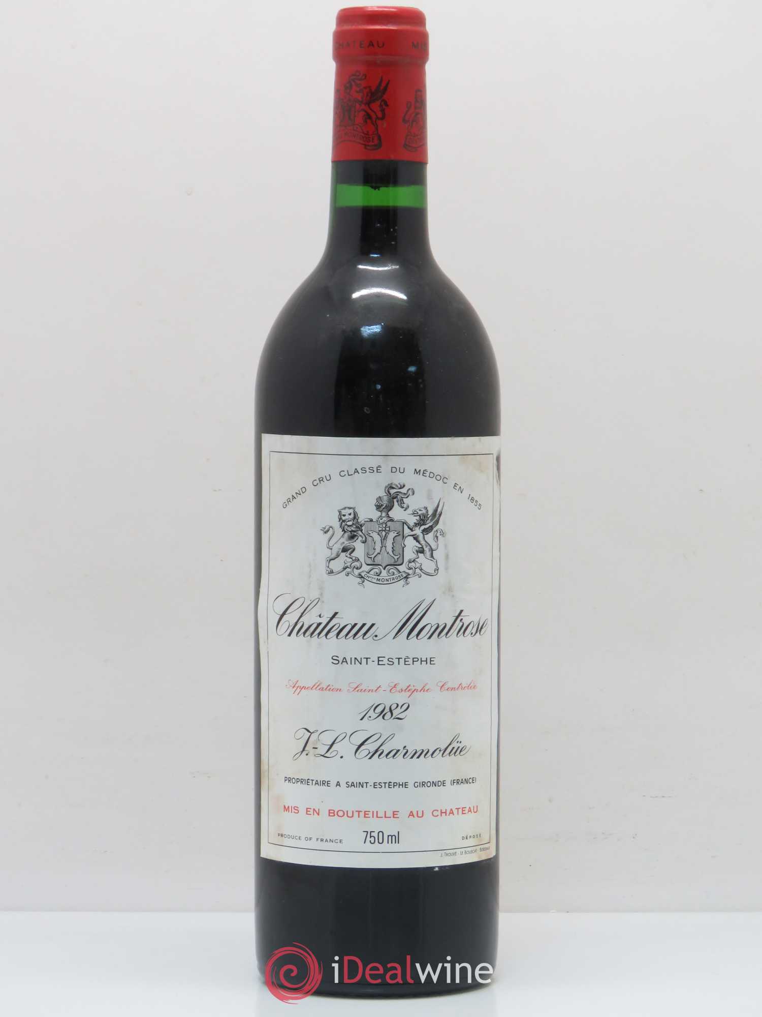 Château Montrose 2ème Grand Cru Classé 1982 - Lot de 1 bouteille - 0