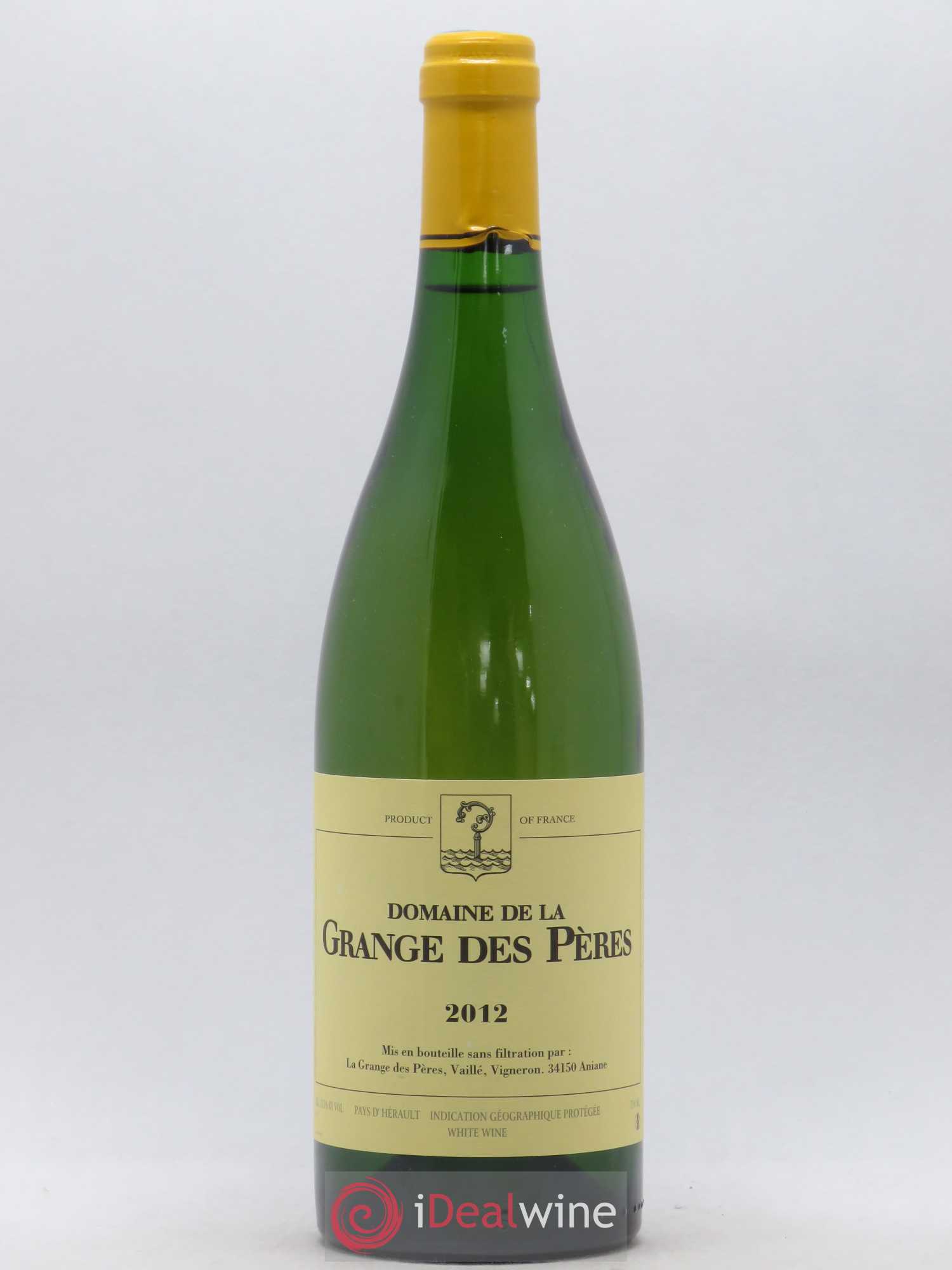 Pays d'Hérault Grange des Pères Laurent Vaillé (sans prix de réserve) 2012 - Lot de 1 bouteille - 0