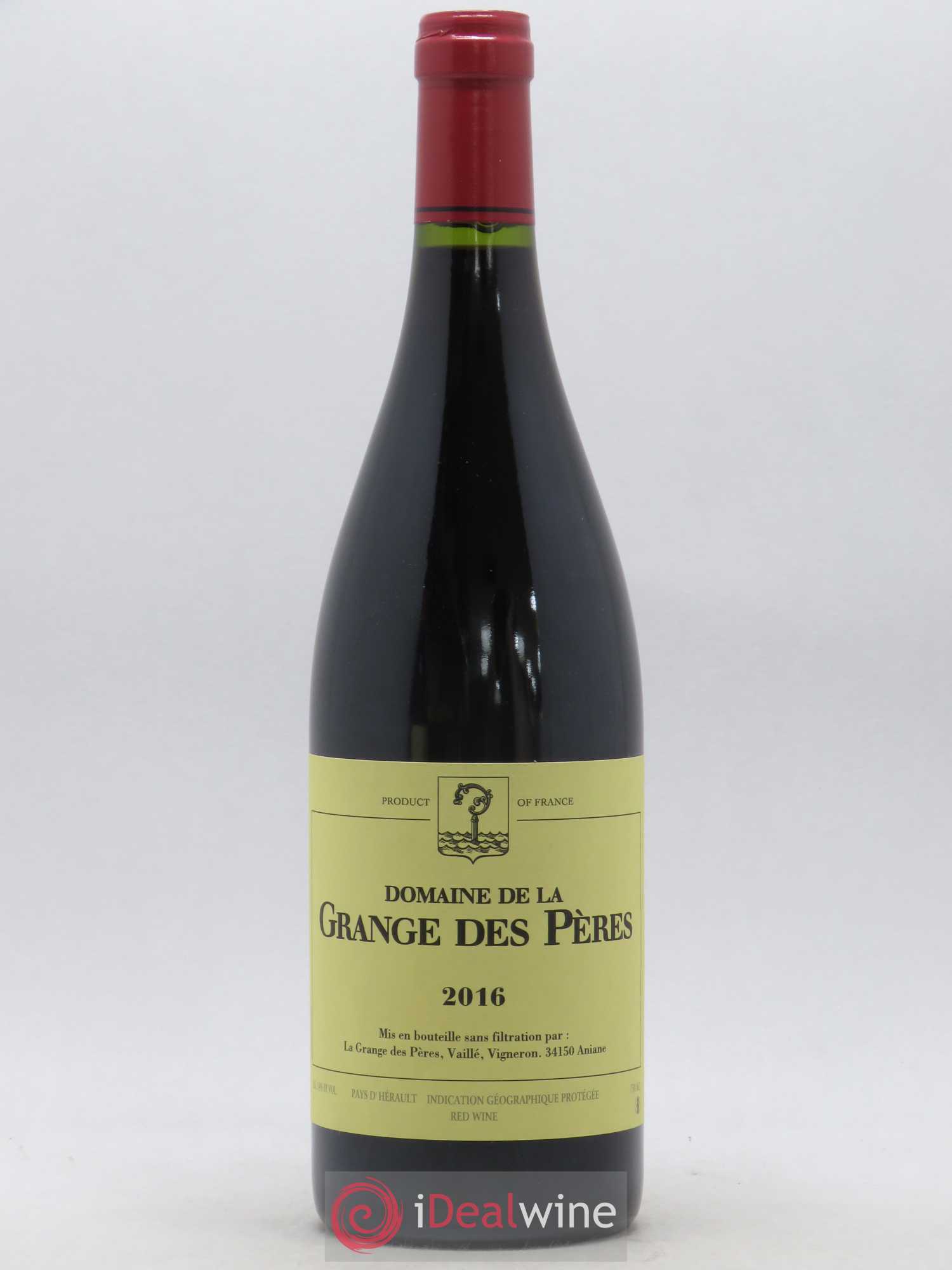 Pays d'Hérault Grange des Pères Laurent Vaillé (sans prix de réserve) 2016 - Lot de 1 bouteille - 0